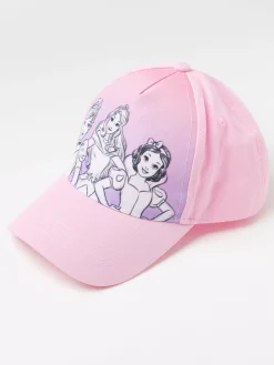 Accessoarer>Lindex Keps Med Rund Skarm Och Disney-Prinsessor Light Pink