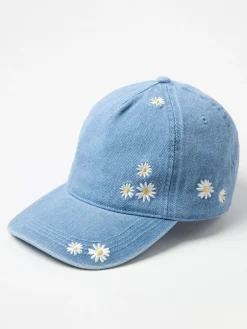 Accessoarer>Lindex Keps Med Rund Skarm Och Tusenskonor Denim