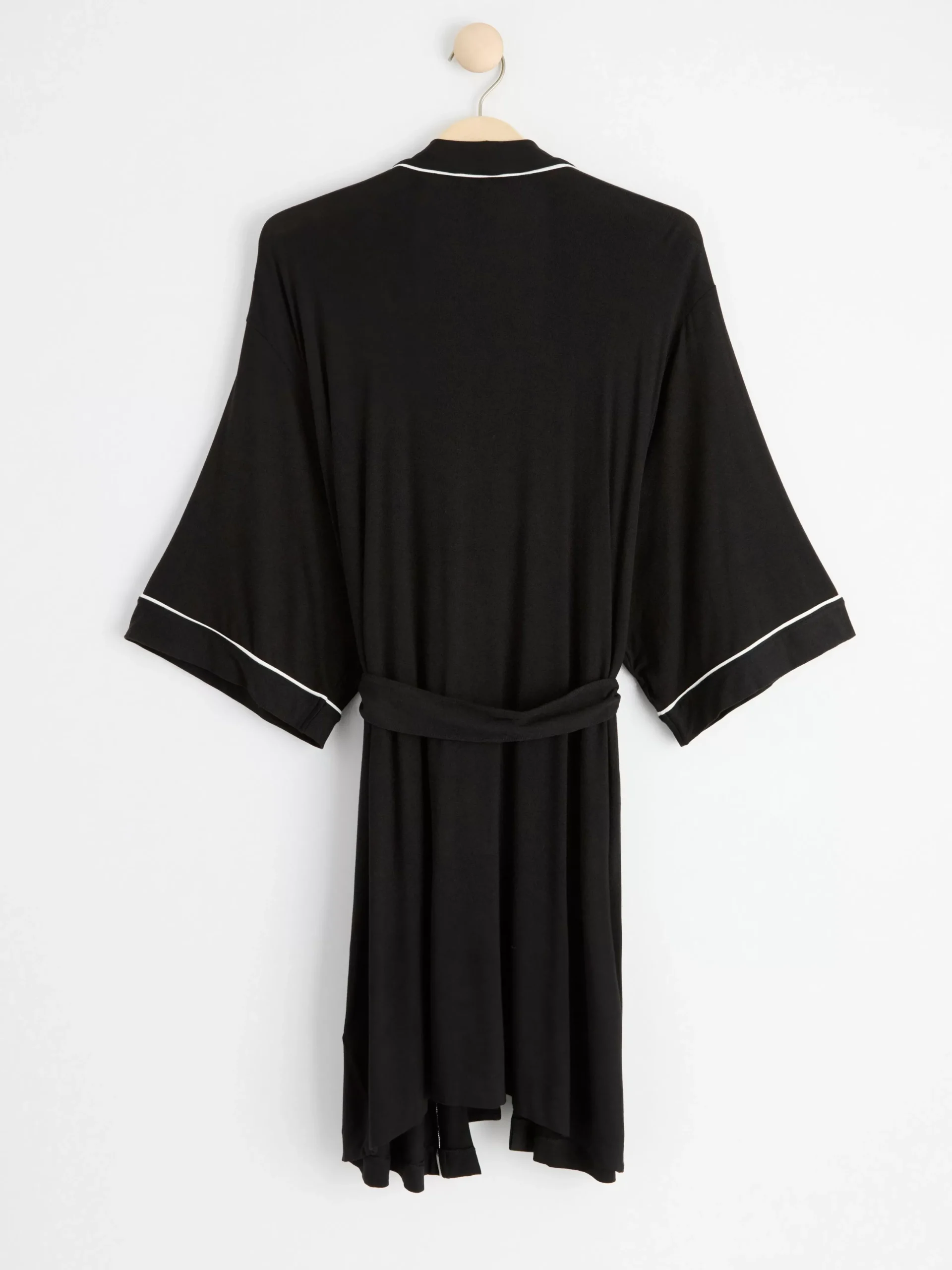 Nattplagg>Lindex Kimono I Mjuk Trika Black