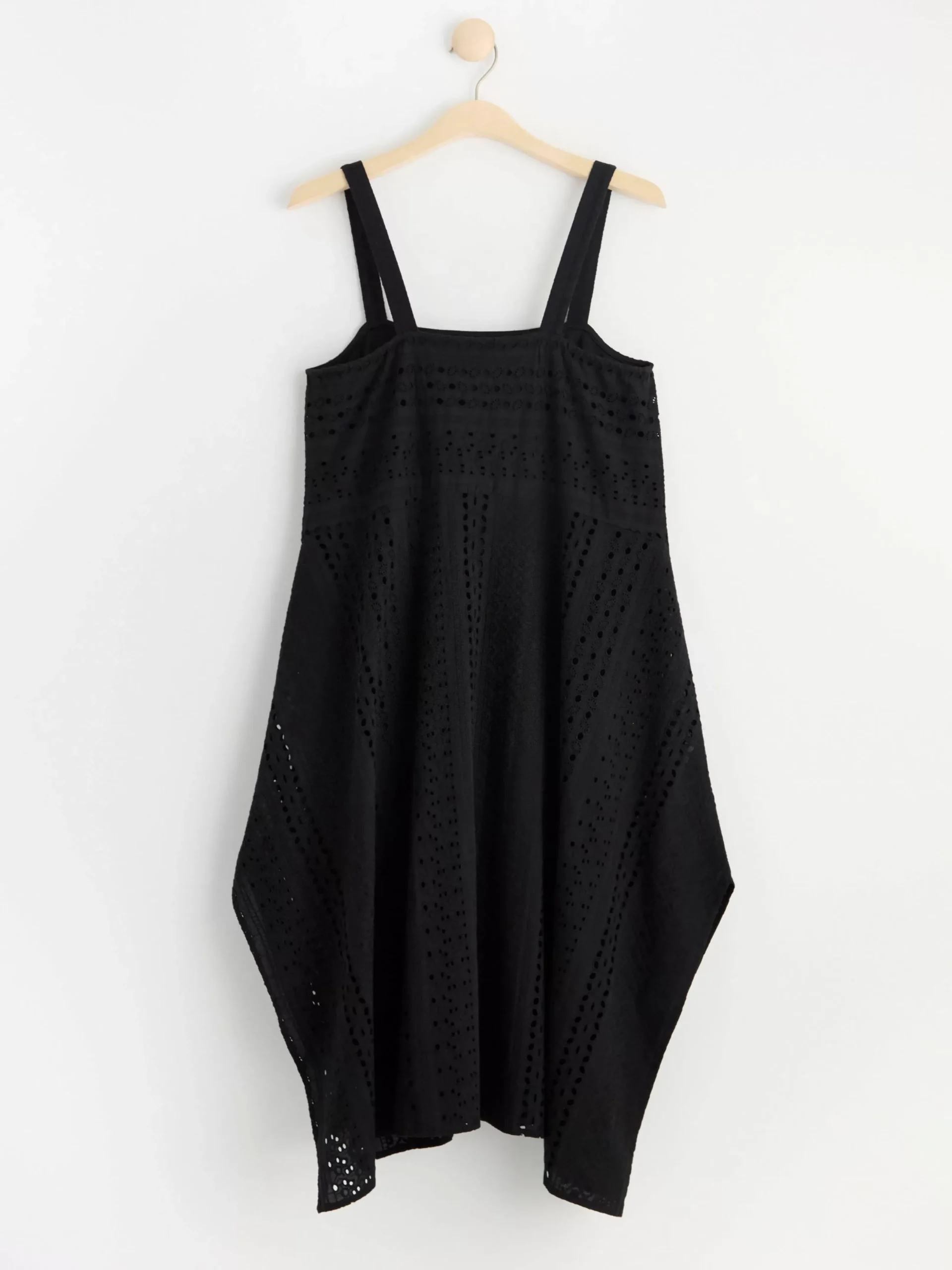 Klänningar>Lindex Klanning Med Broderie Anglaise Black