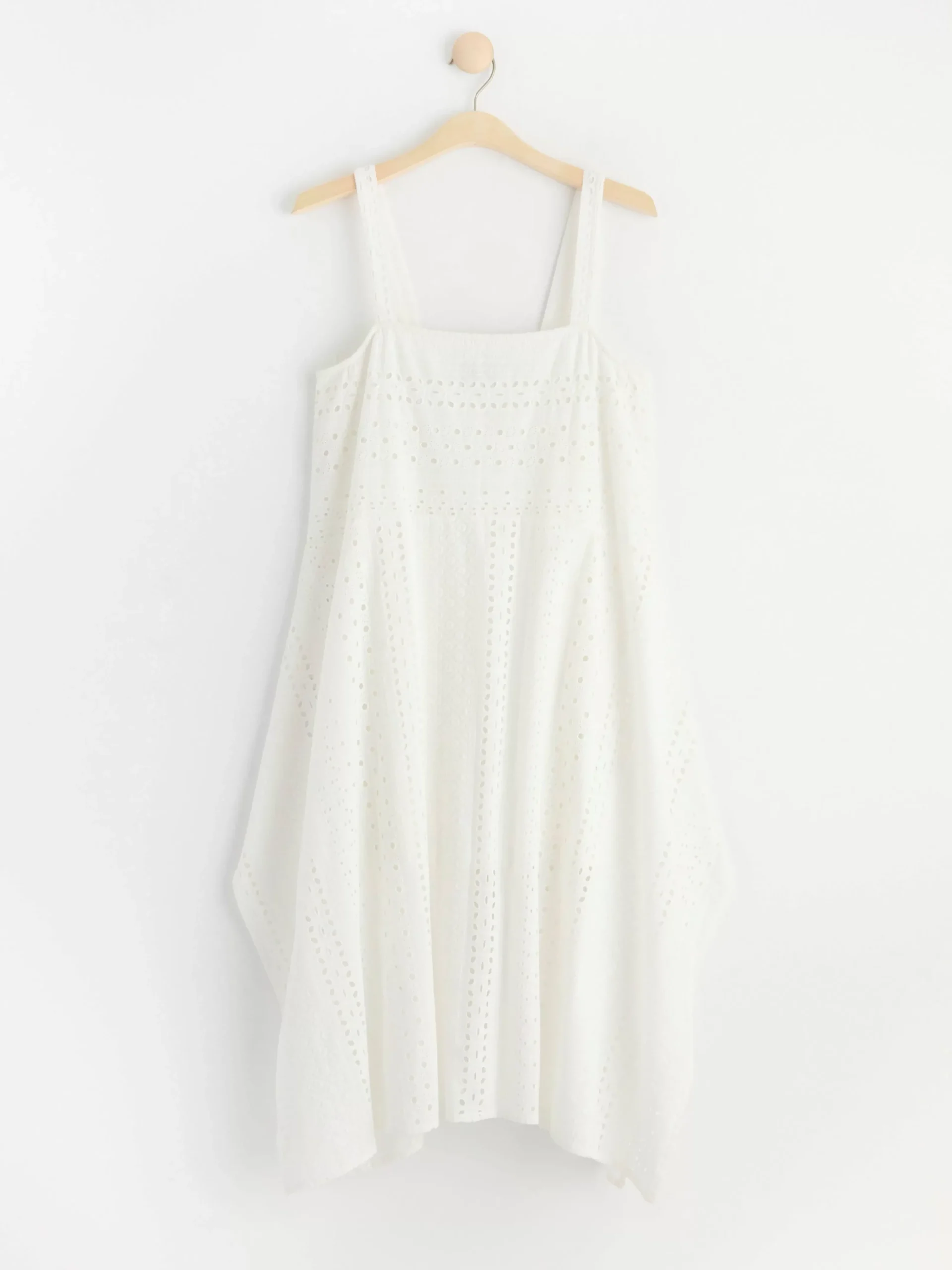 Klänningar>Lindex Klanning Med Broderie Anglaise White