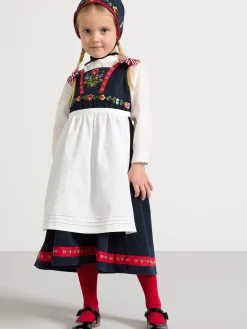 Klänningar>Lindex Klanning Med Hatta Dark Navy