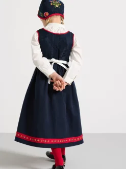 Klänningar>Lindex Klanning Med Hatta Dark Navy