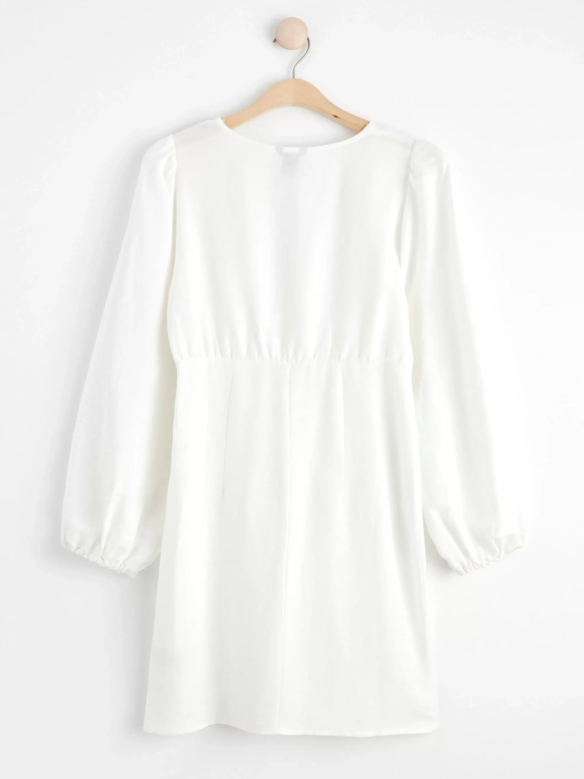 Klänningar>Lindex Kort Klanning I Linneblandning Off White