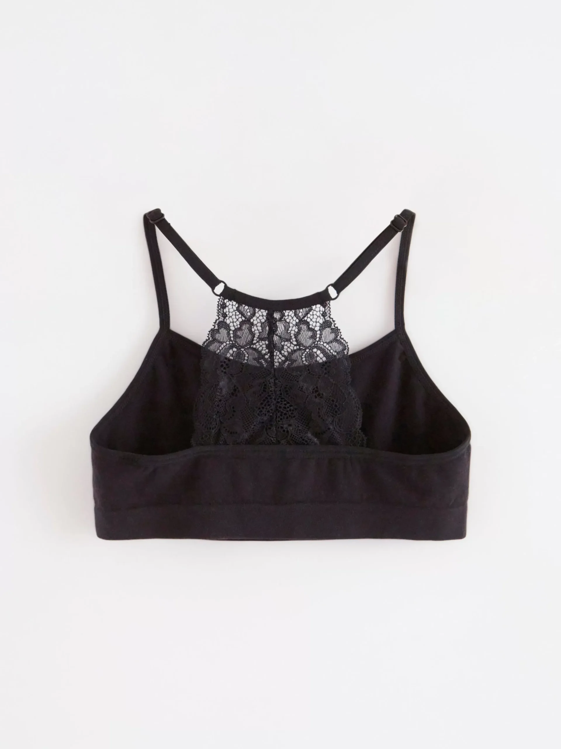 Underkläder>Lindex Kort, Somlos Topp Med Spets Black