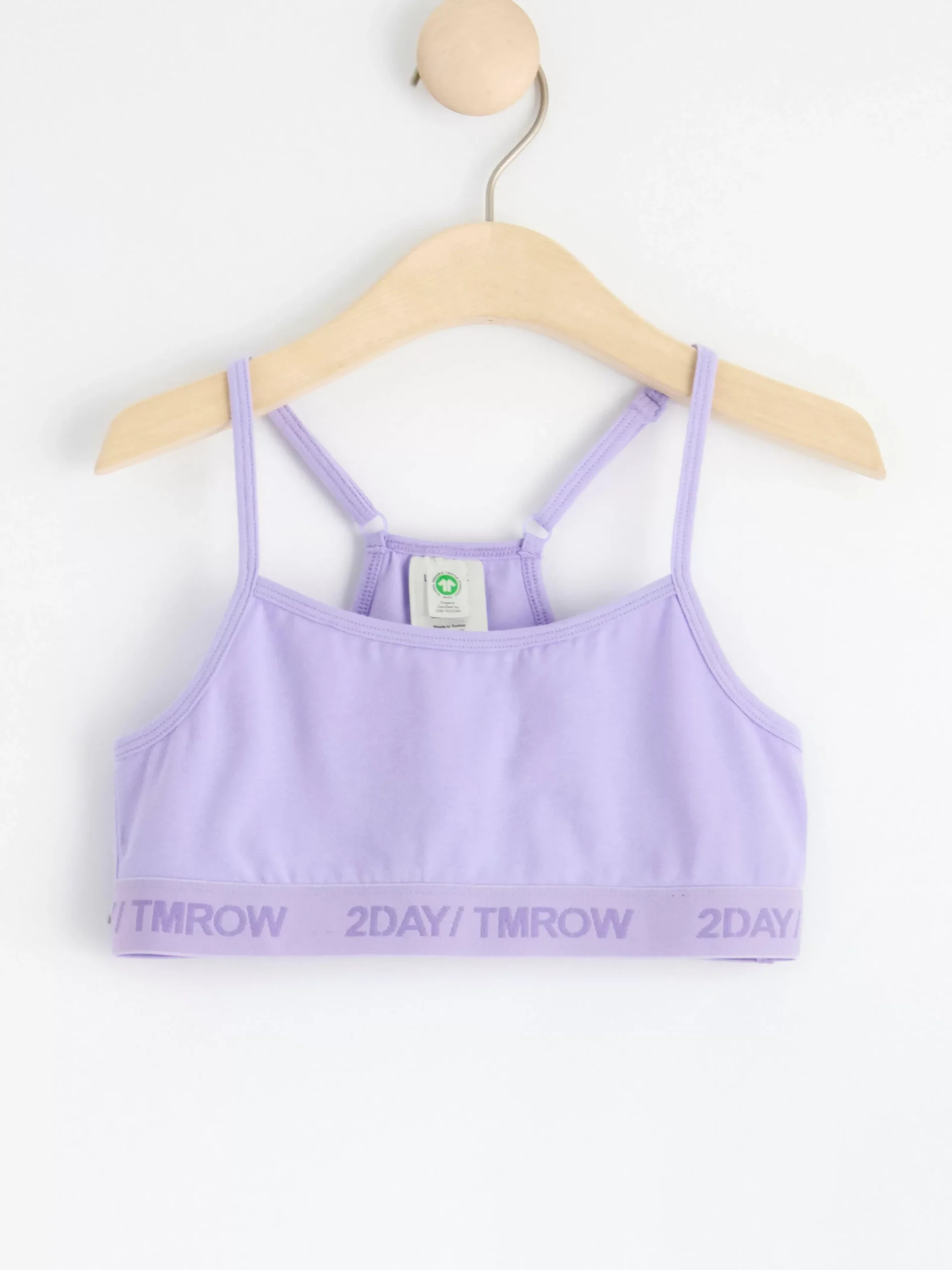 Underkläder>Lindex Kort Topp Med Brottarrygg Light Lilac