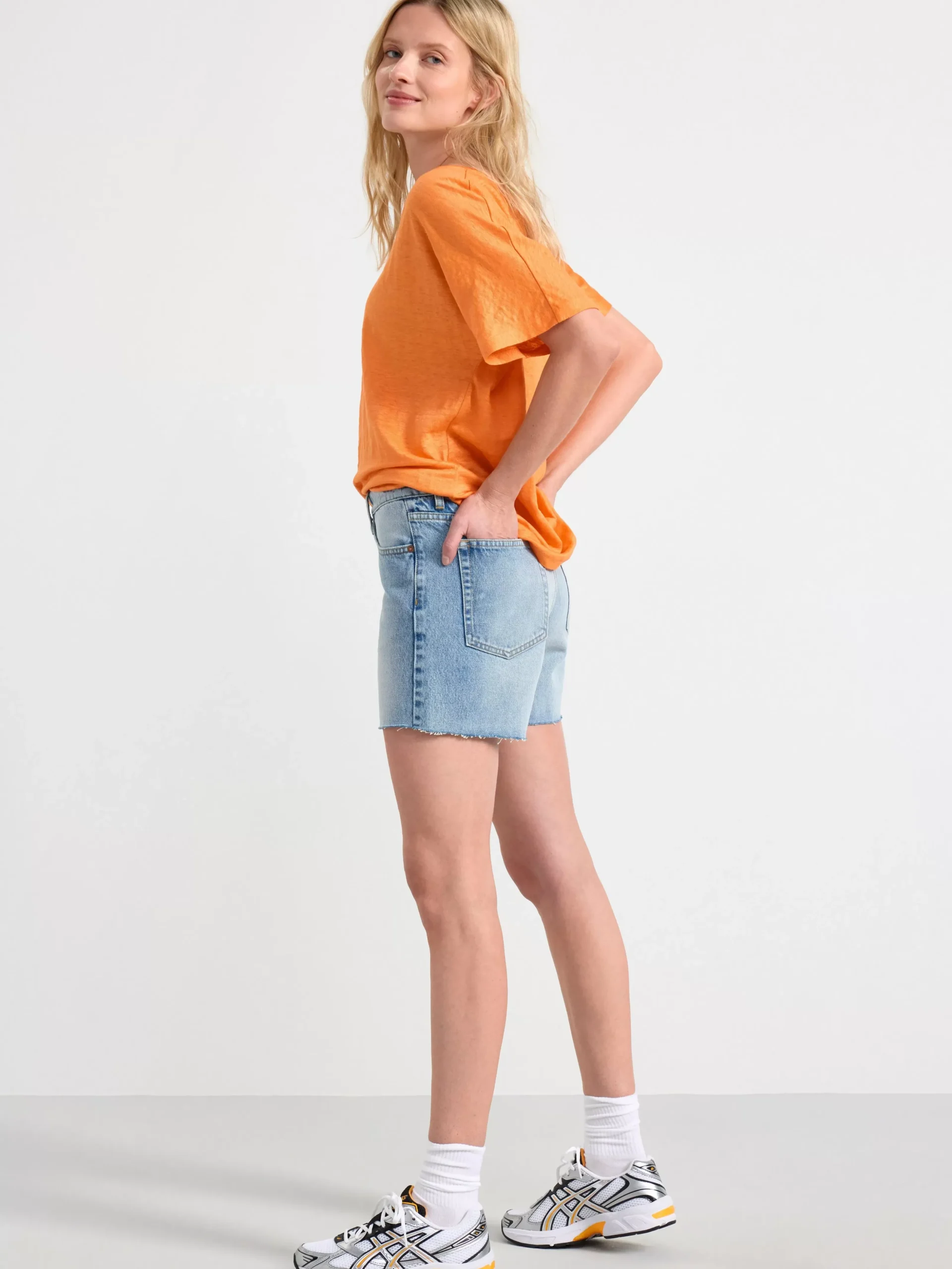 Shorts & Cykelbyxor>Lindex Korta Jeansshorts Denim Blue