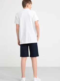 Toppar & T-Shirts>Lindex Kortarmad Piketroja White