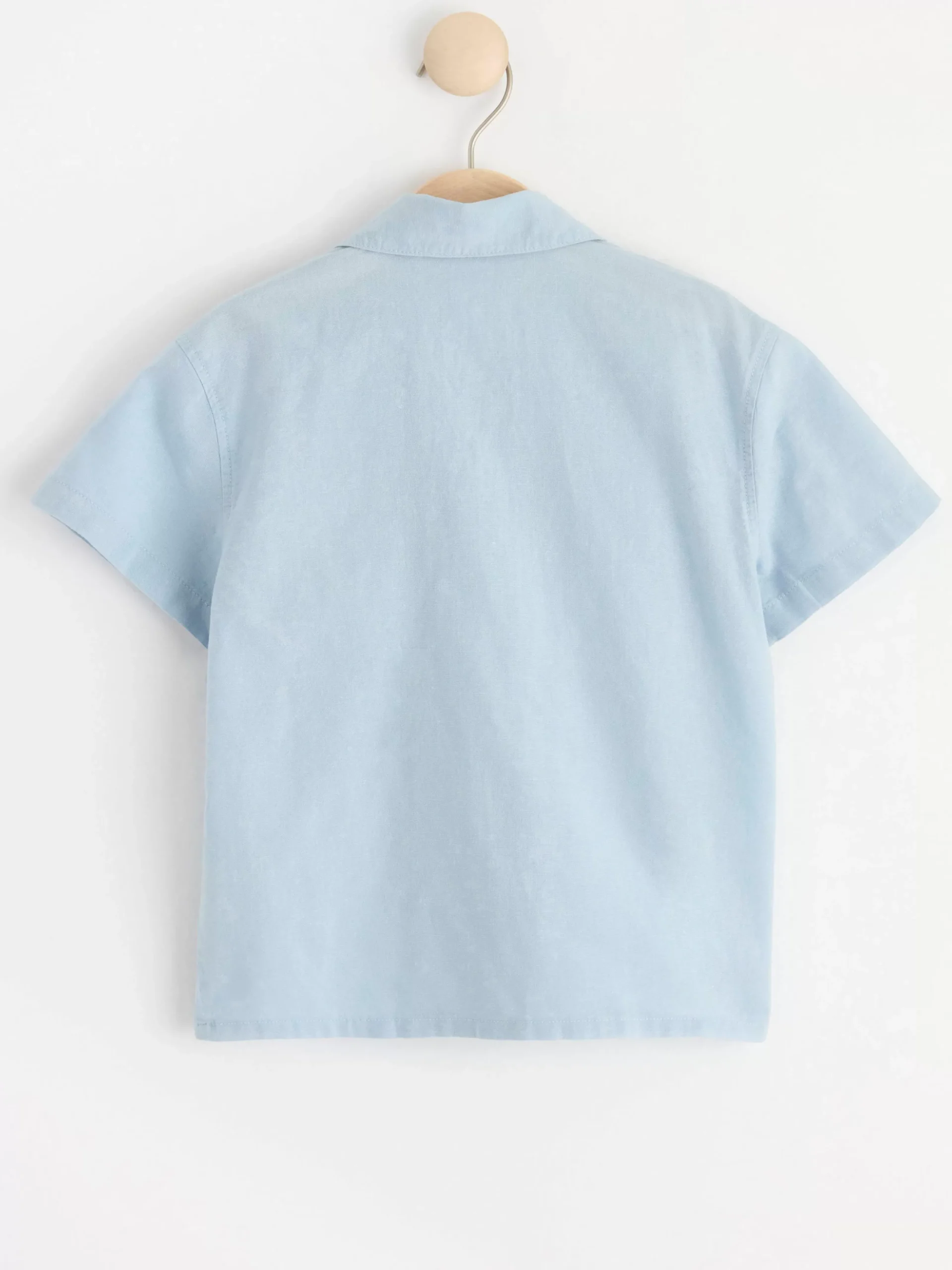 Skjortor & Blusar>Lindex Kortarmad Skjorta Light Blue