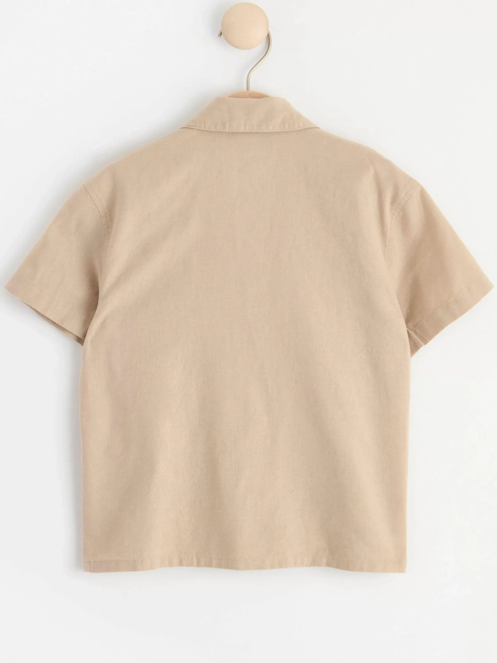 Skjortor & Blusar>Lindex Kortarmad Skjorta Beige