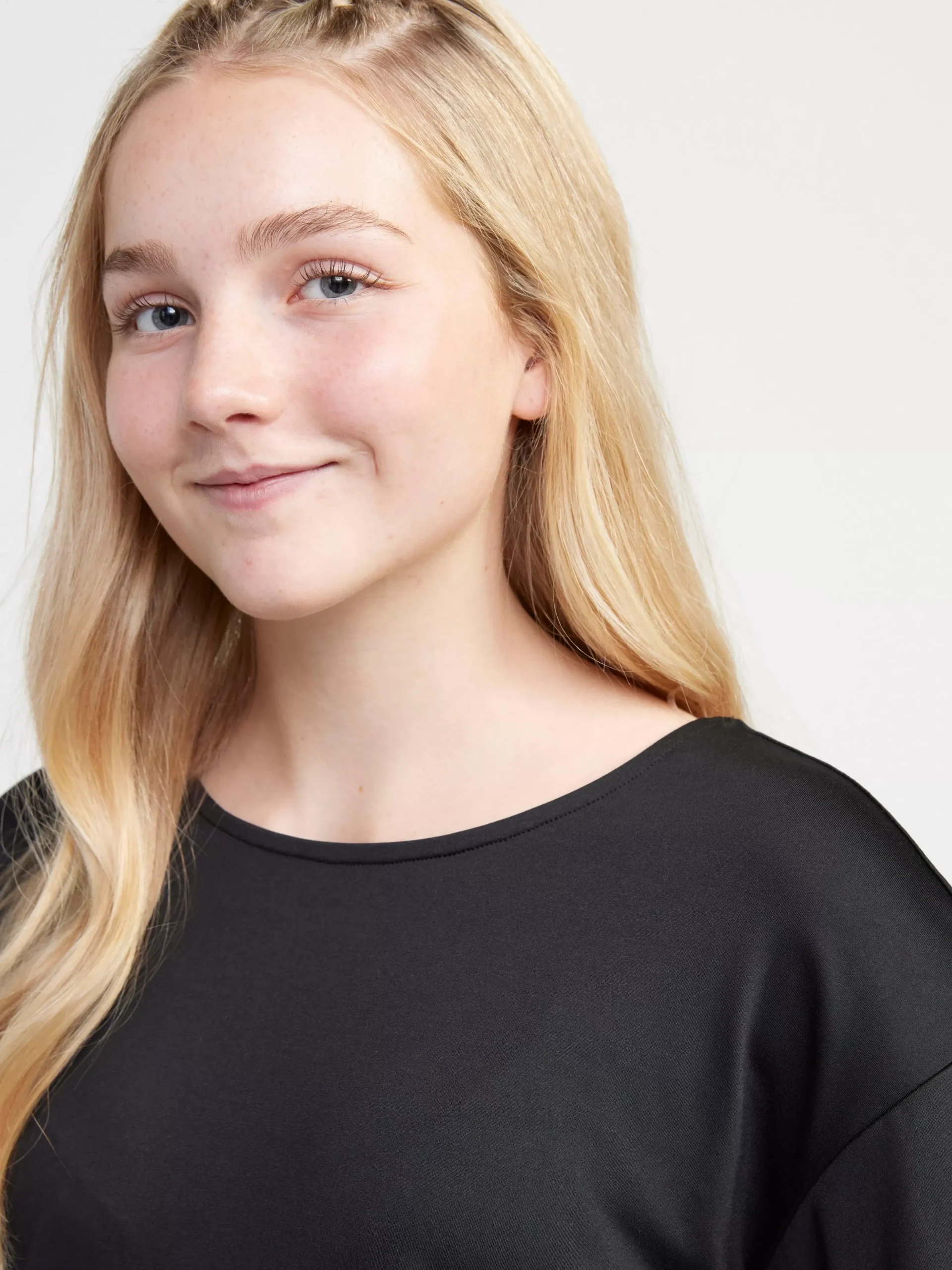 Toppar & T-Shirts>Lindex Kortarmad Sporttopp Black