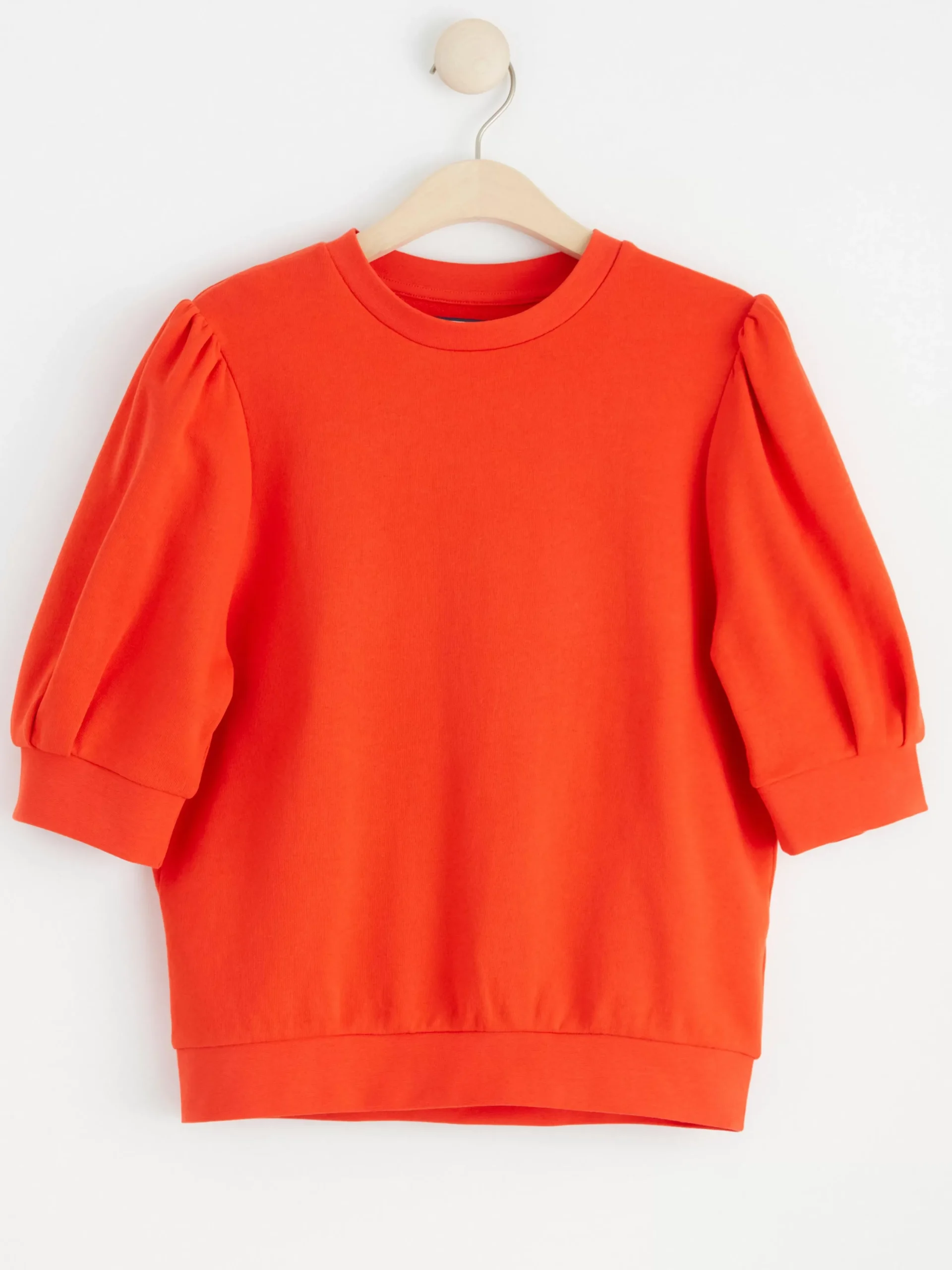Tröjor & Cardigans>Lindex Kortarmad Sweatshirt Red
