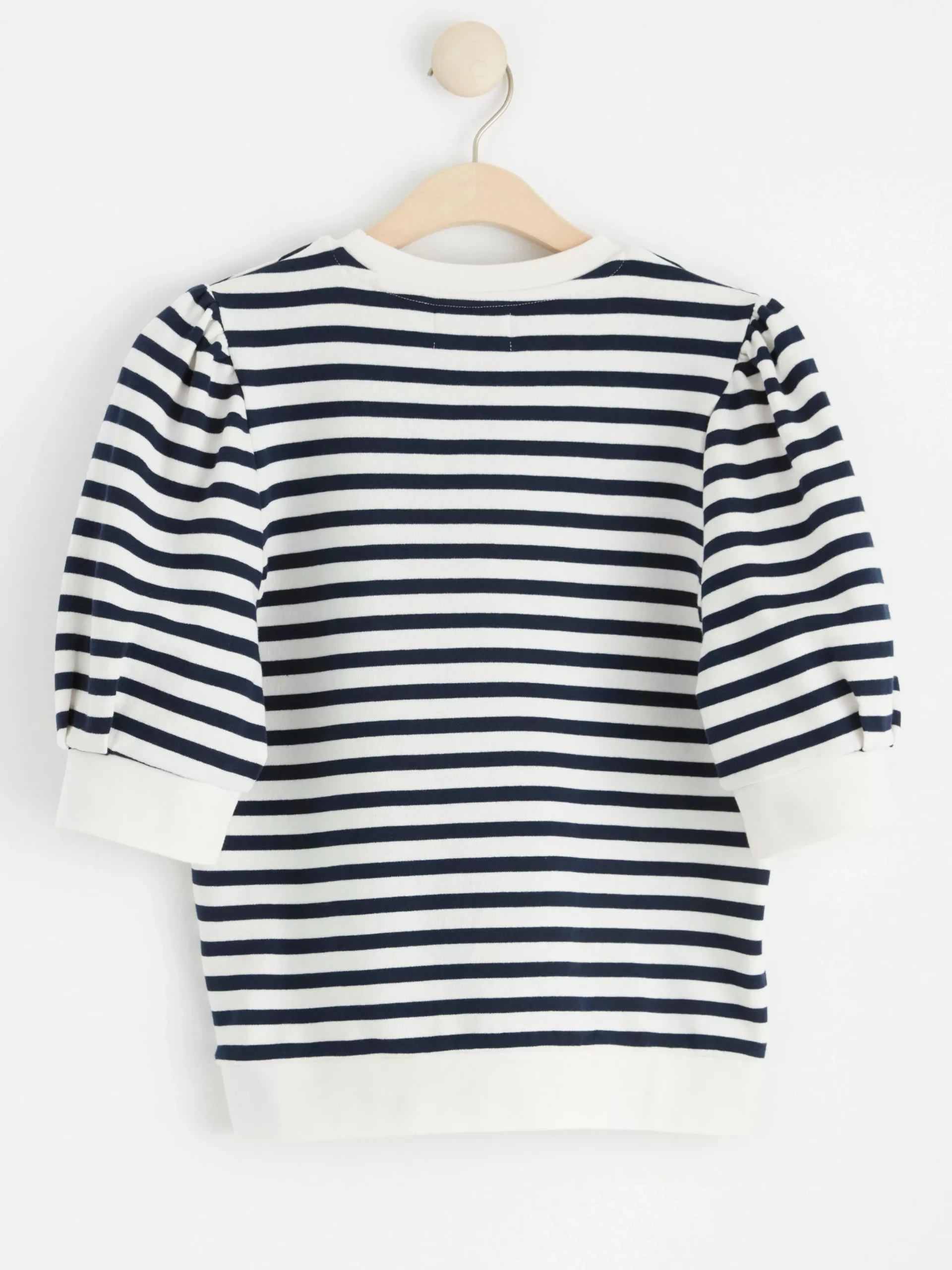 Tröjor & Cardigans>Lindex Kortarmad Sweatshirt Off White