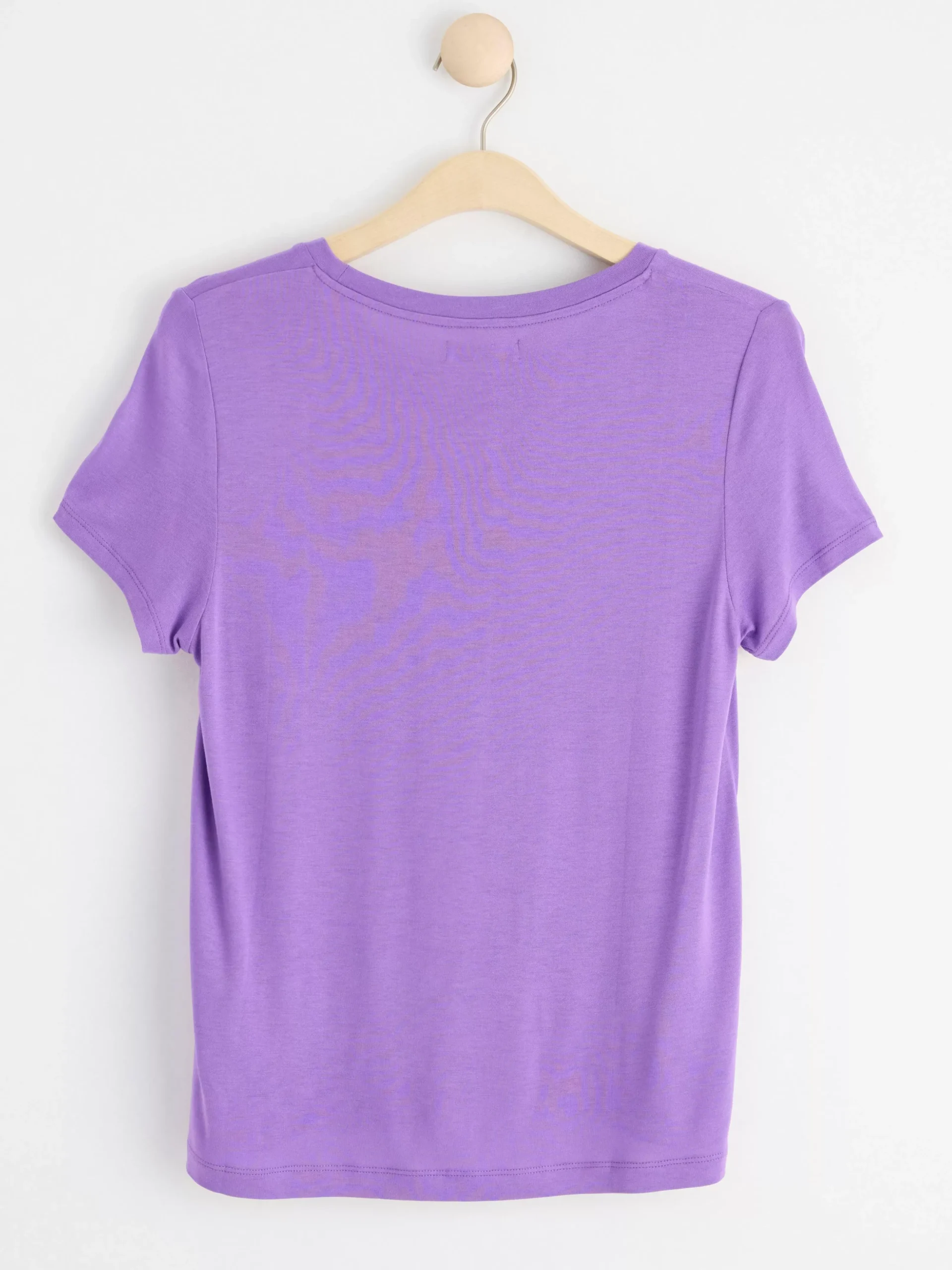 Toppar & T-Shirts>Lindex Kortarmad Topp Lilac