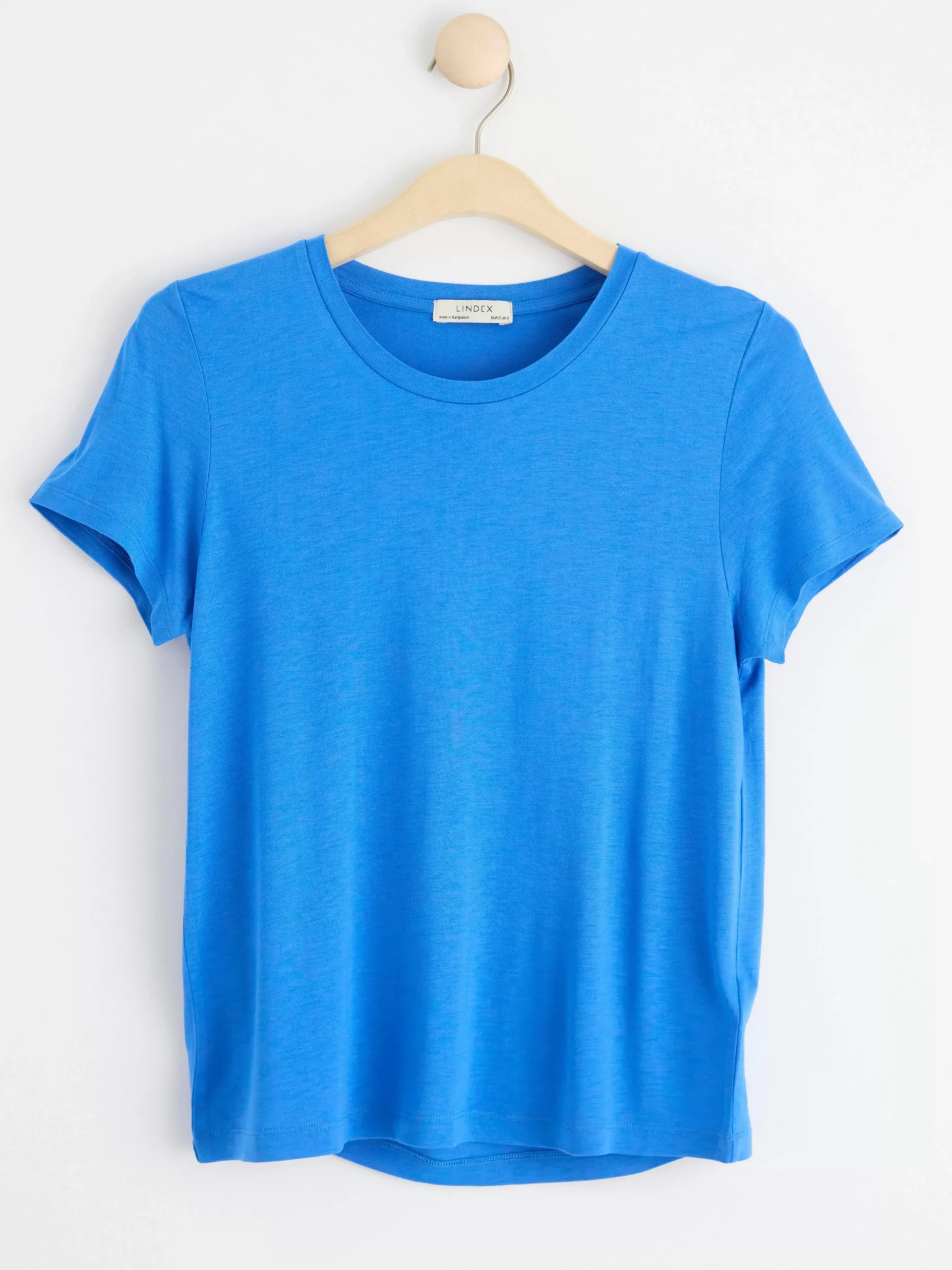 Toppar & T-Shirts>Lindex Kortarmad Topp Blue