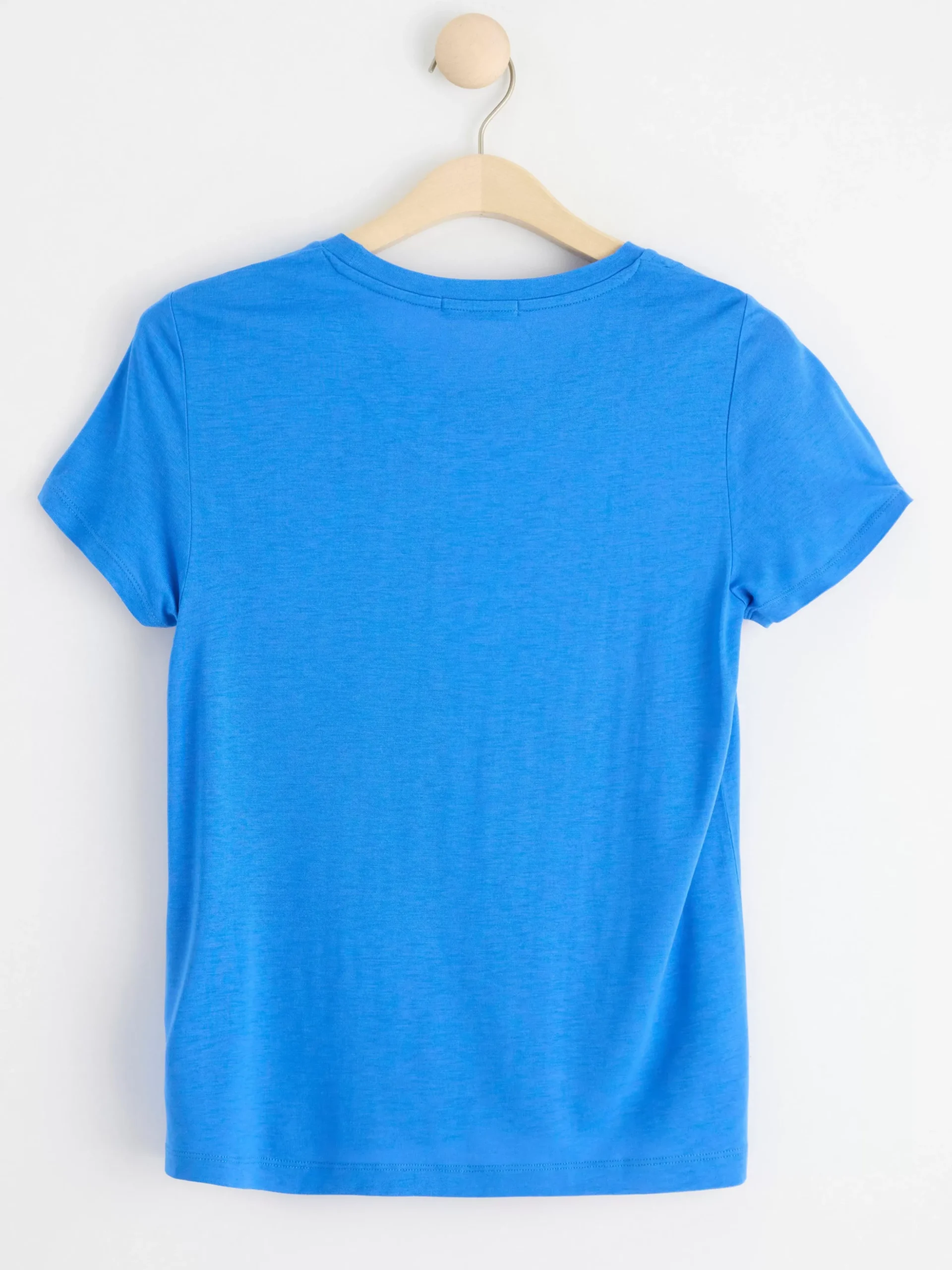 Toppar & T-Shirts>Lindex Kortarmad Topp Blue