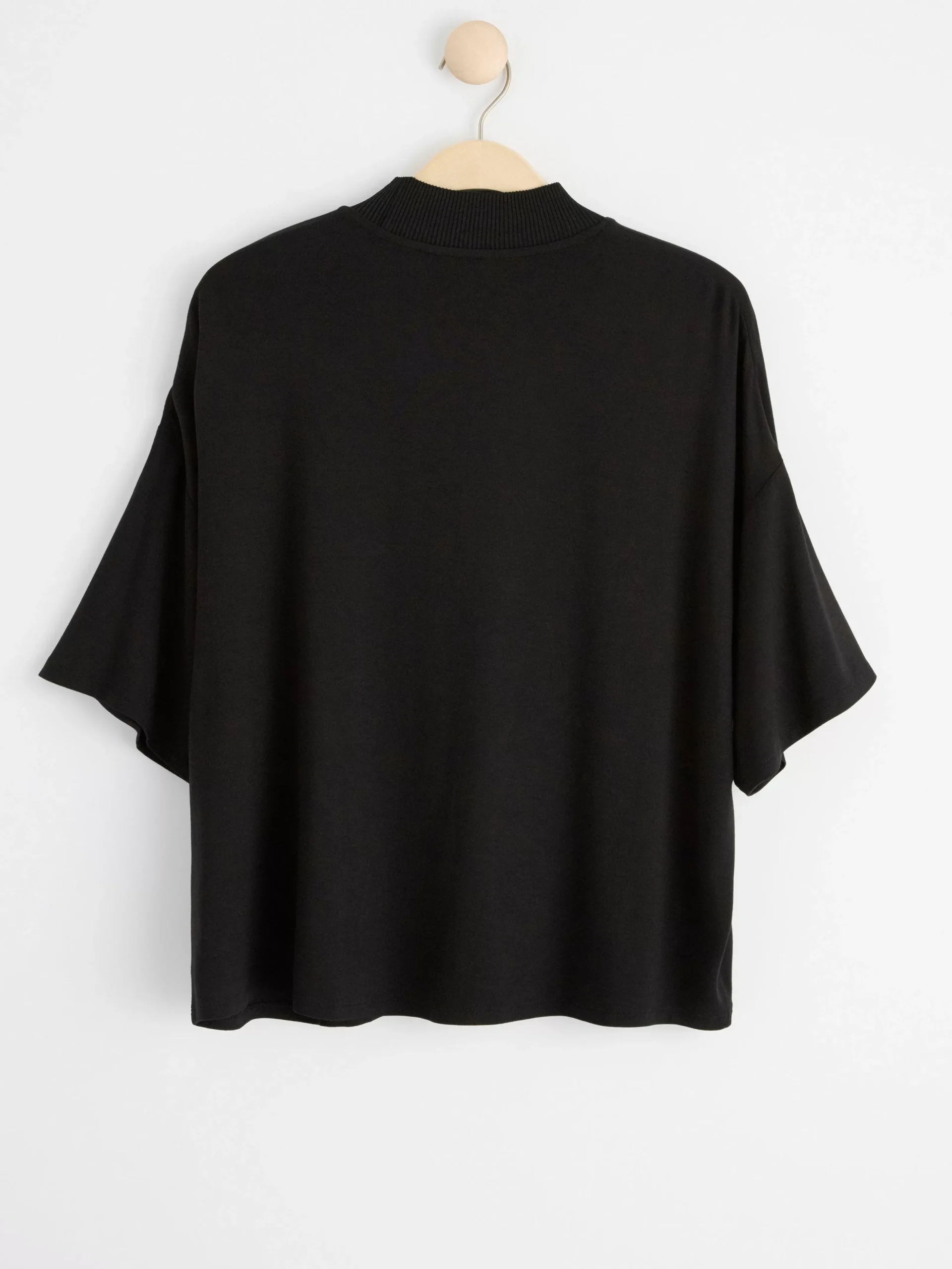 Toppar & T-Shirts>Lindex Kortarmad Topp Black