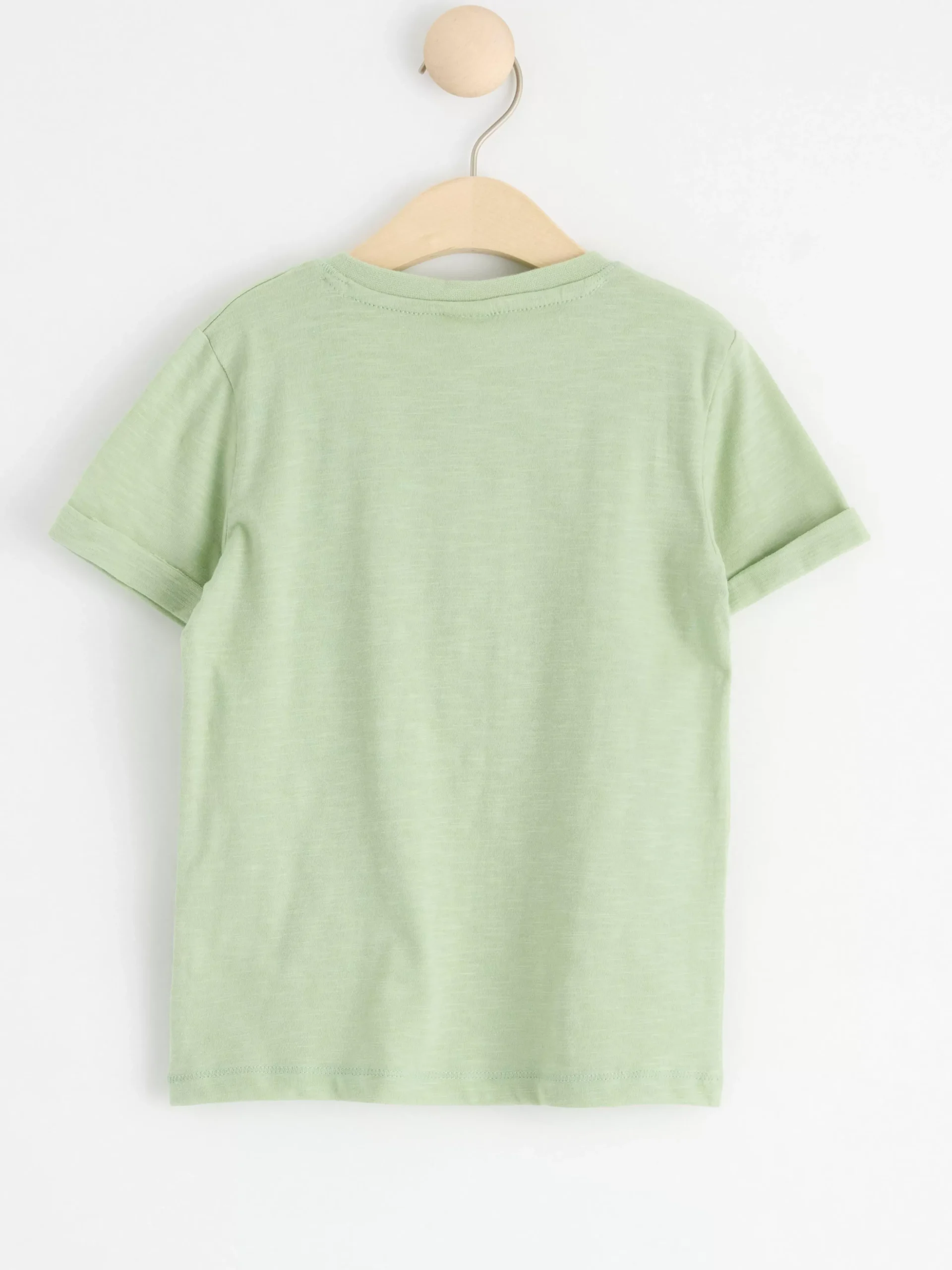 Toppar & T-Shirts>Lindex Kortarmad Topp Med Knappar Light Dusty Green