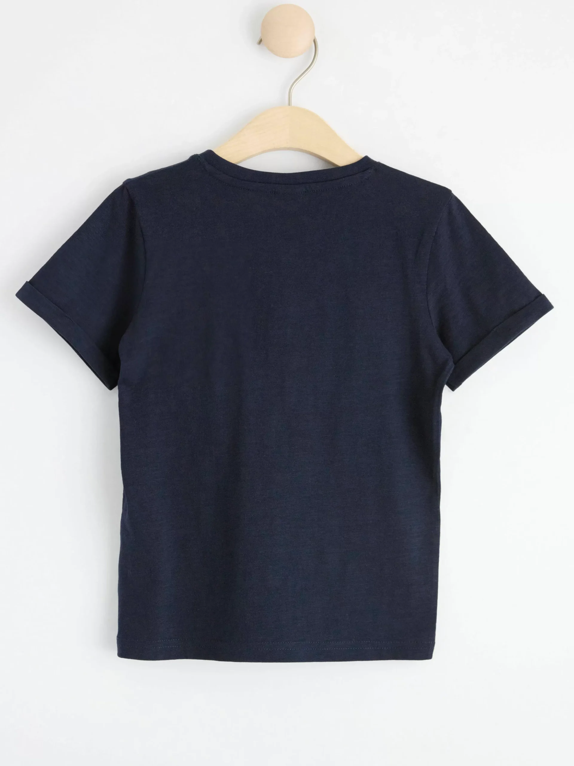 Toppar & T-Shirts>Lindex Kortarmad Topp Med Knappar Dark Navy