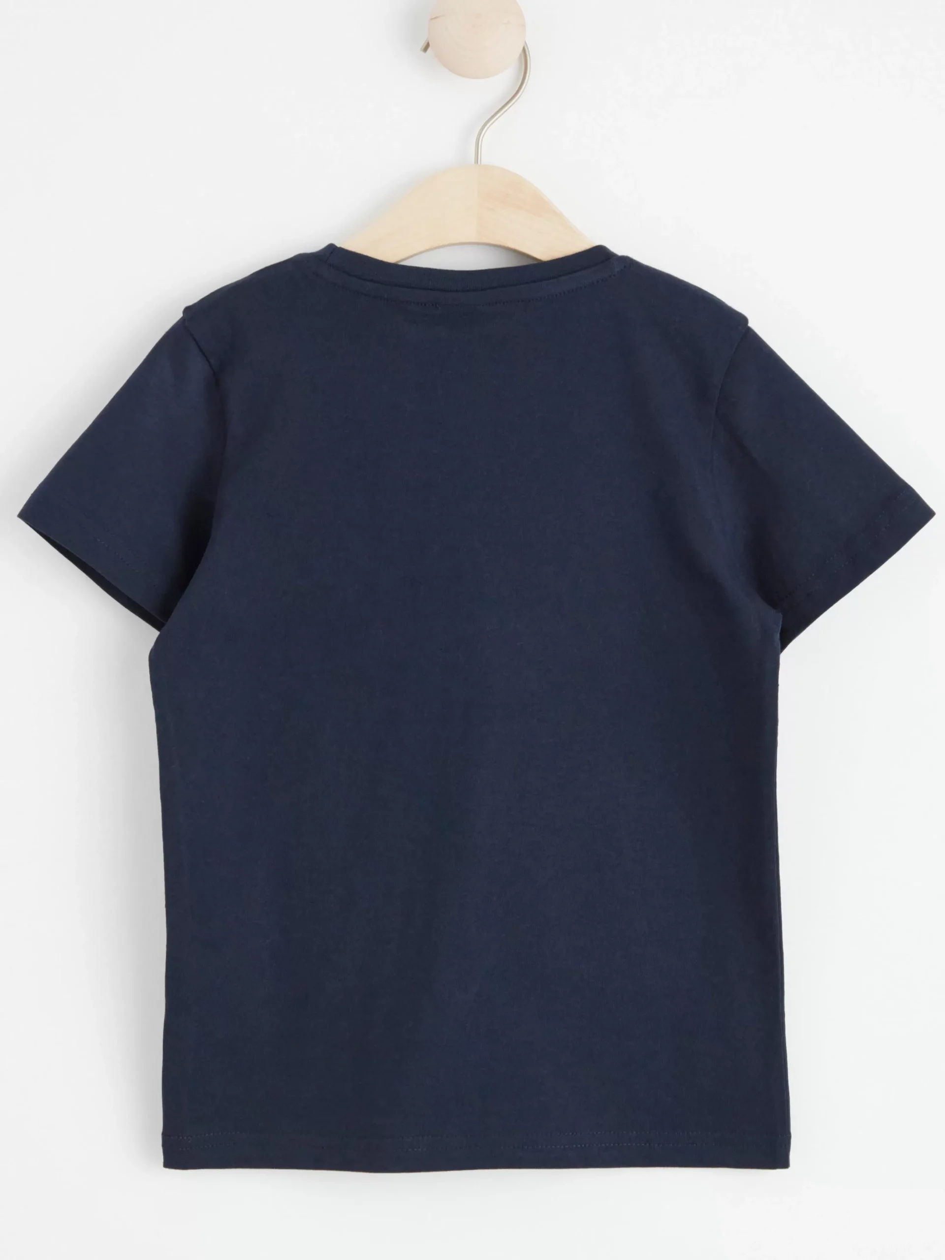 Toppar & T-Shirts>Lindex Kortarmad Topp Med Monstertruck Av Vandbara Paljetter Dark Navy