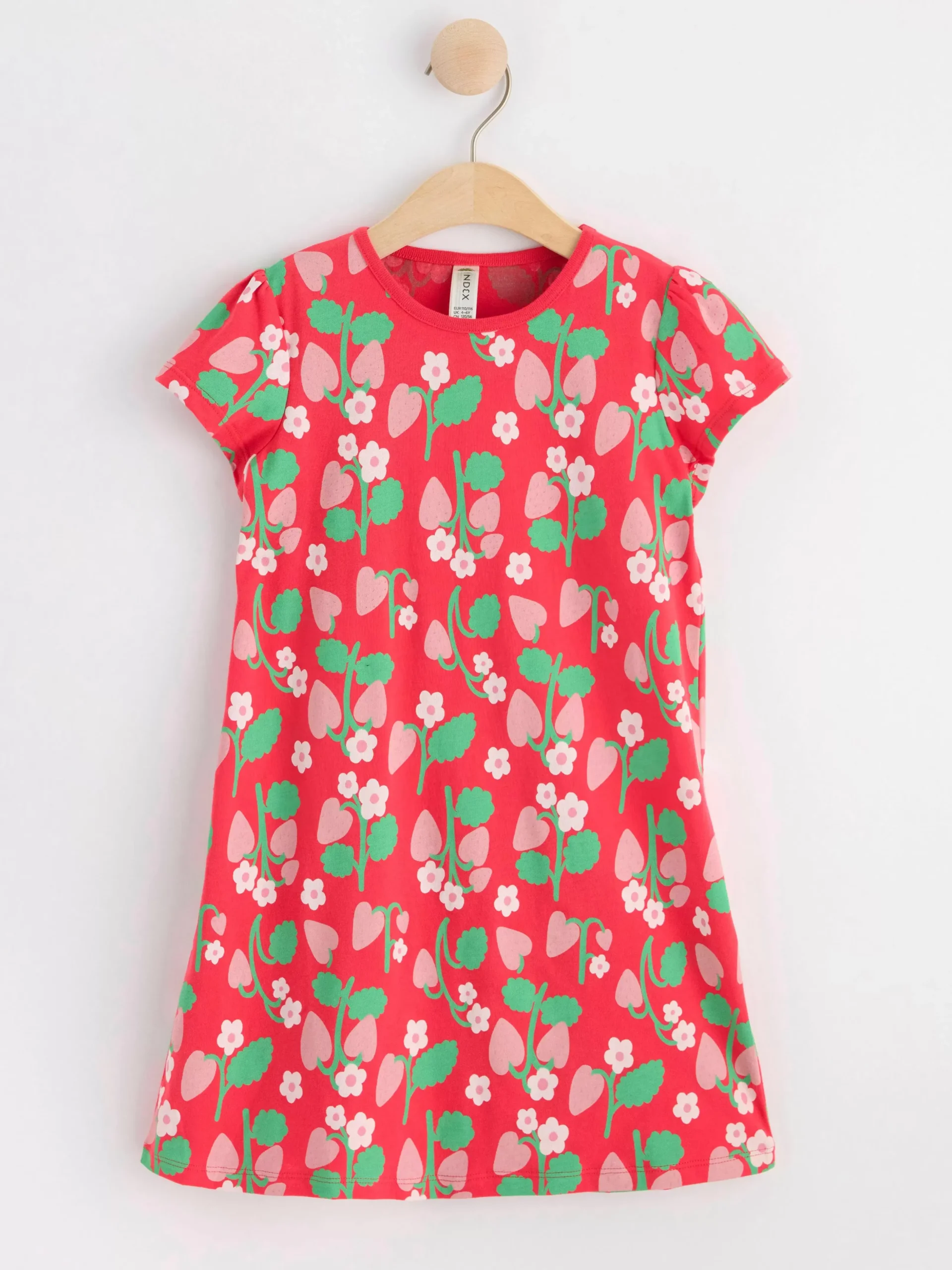 Nattplagg>Lindex Kortarmat Nattlinne Dusty Coral
