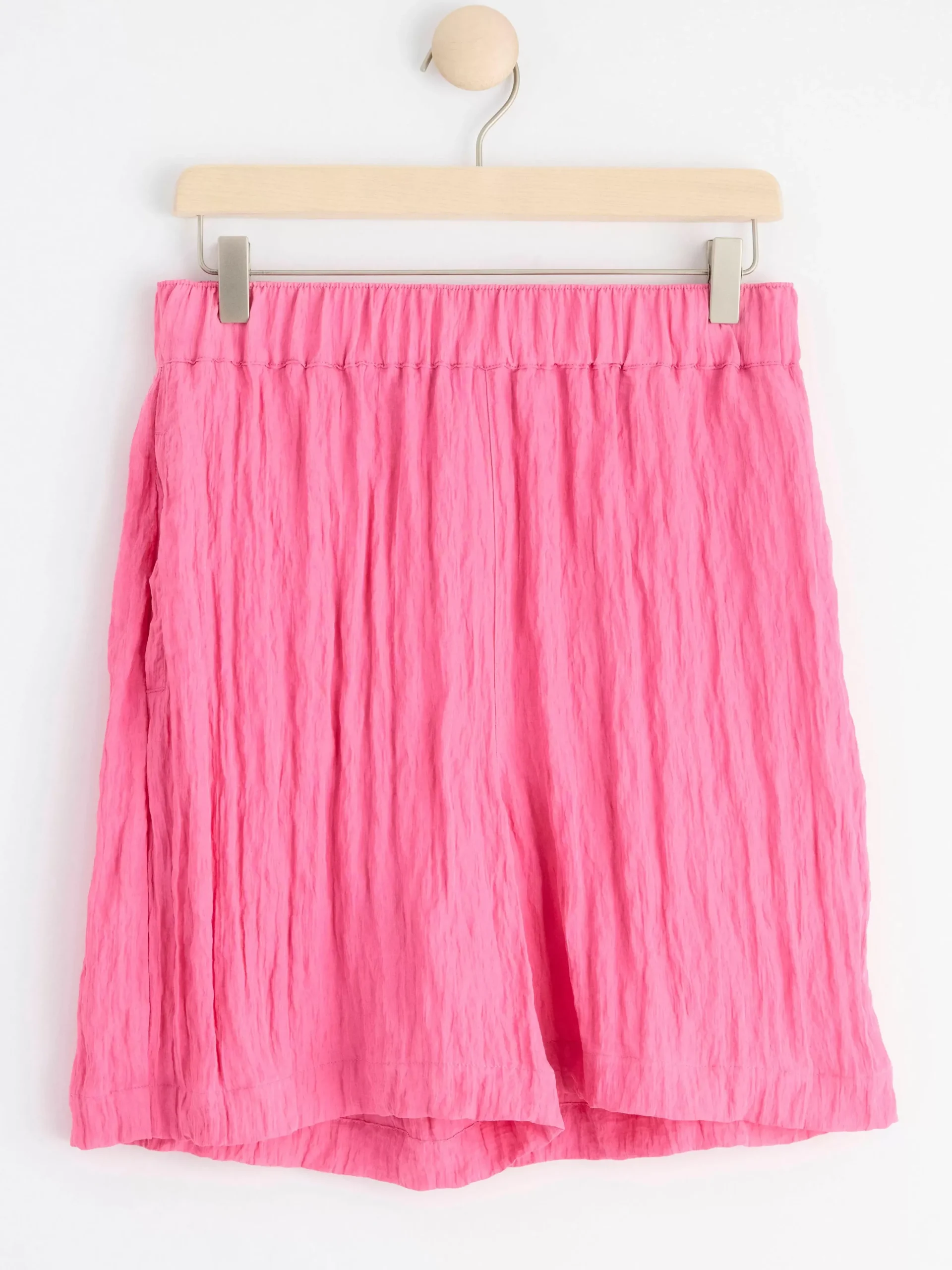 Shorts & Cykelbyxor>Lindex Krinklade Shorts Pink