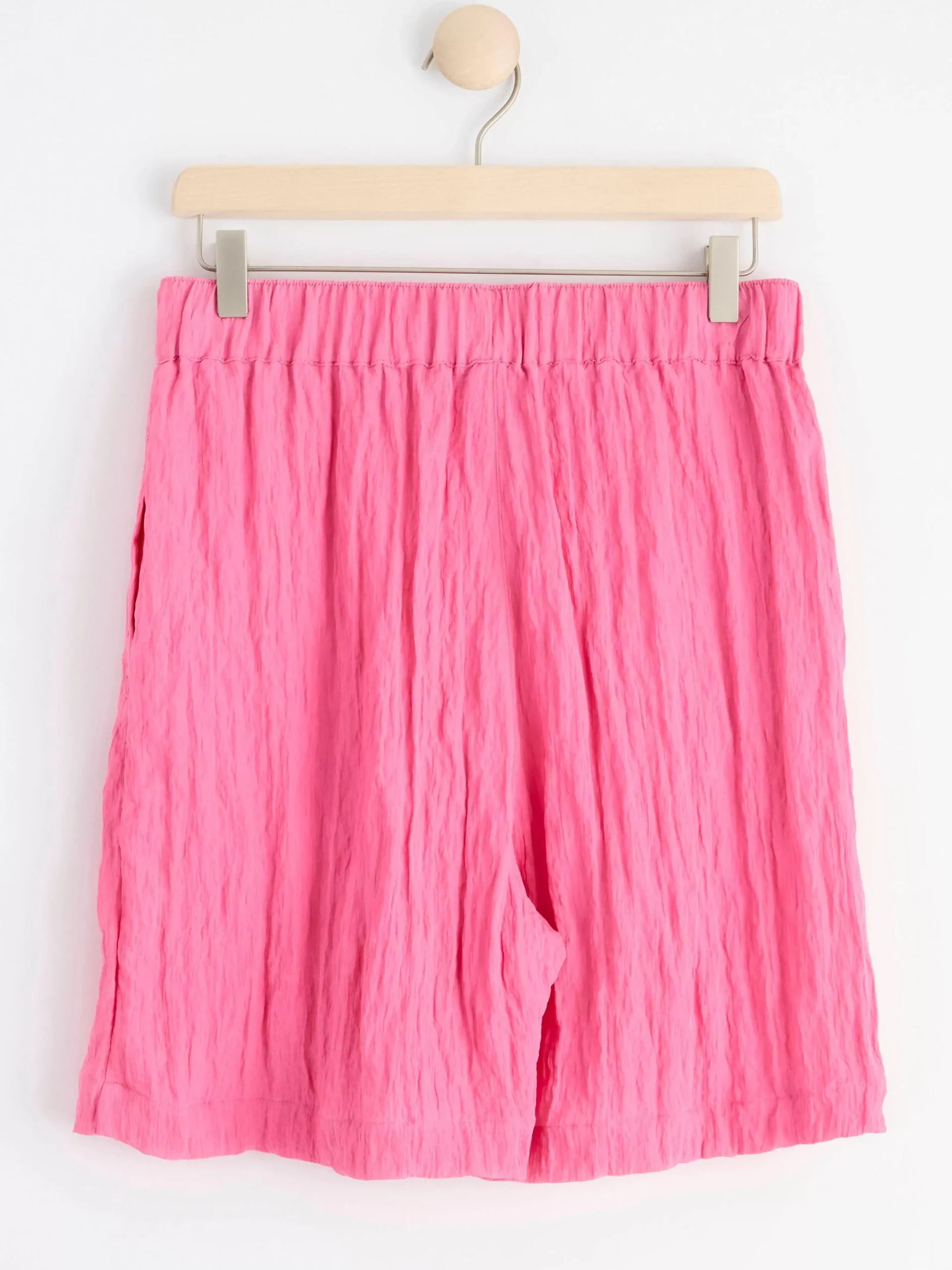 Shorts & Cykelbyxor>Lindex Krinklade Shorts Pink