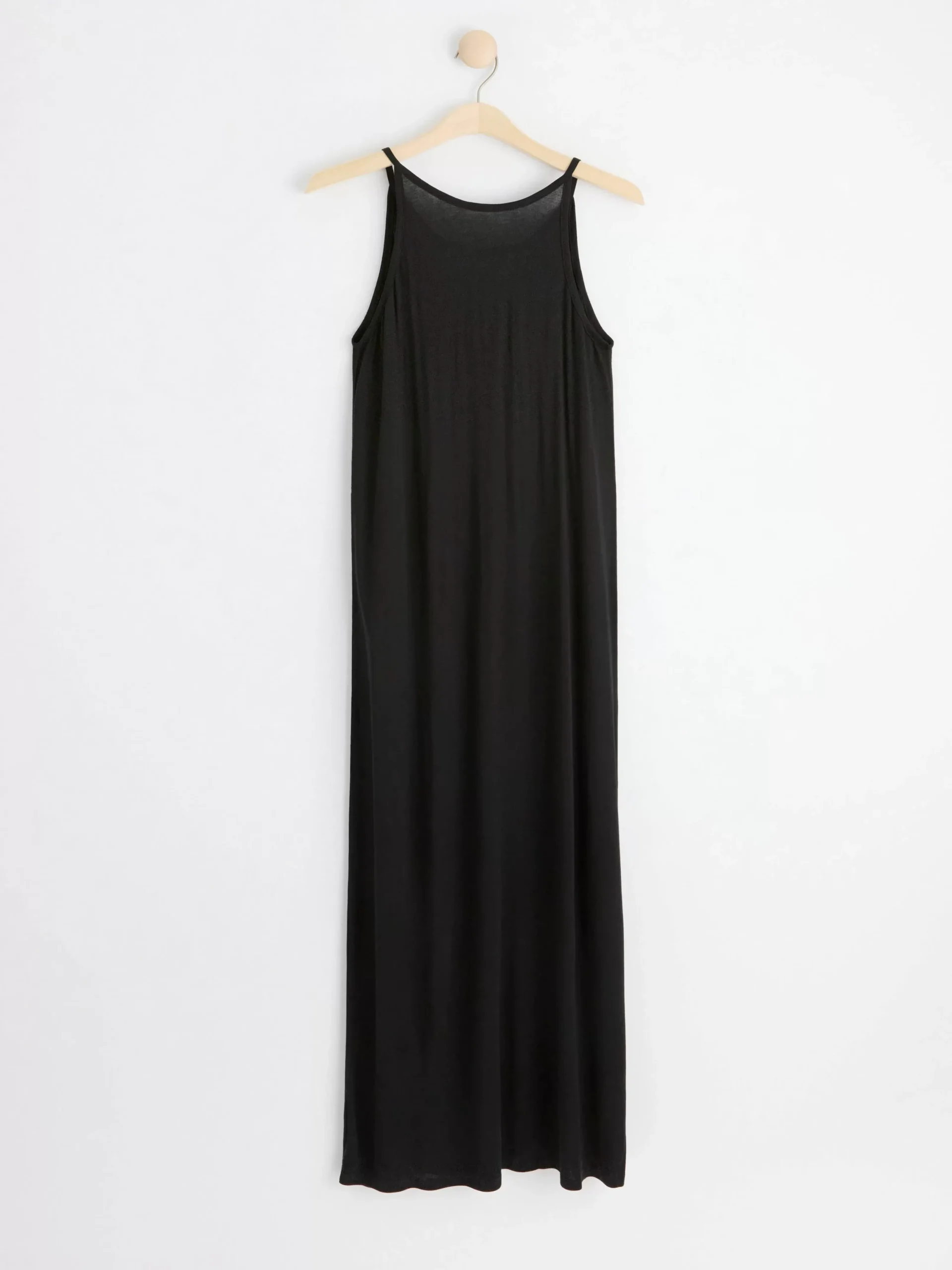 Klänningar>Lindex Lang Slip On-Klanning Black