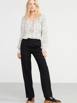 Blusar & Skjortor>Lindex Langarmad Blus Light White