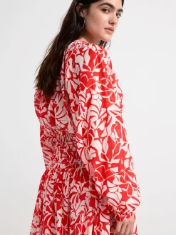 Blusar & Skjortor>Lindex Langarmad Blus Red