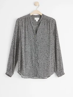 Blusar & Skjortor>Lindex Langarmad Blus Black