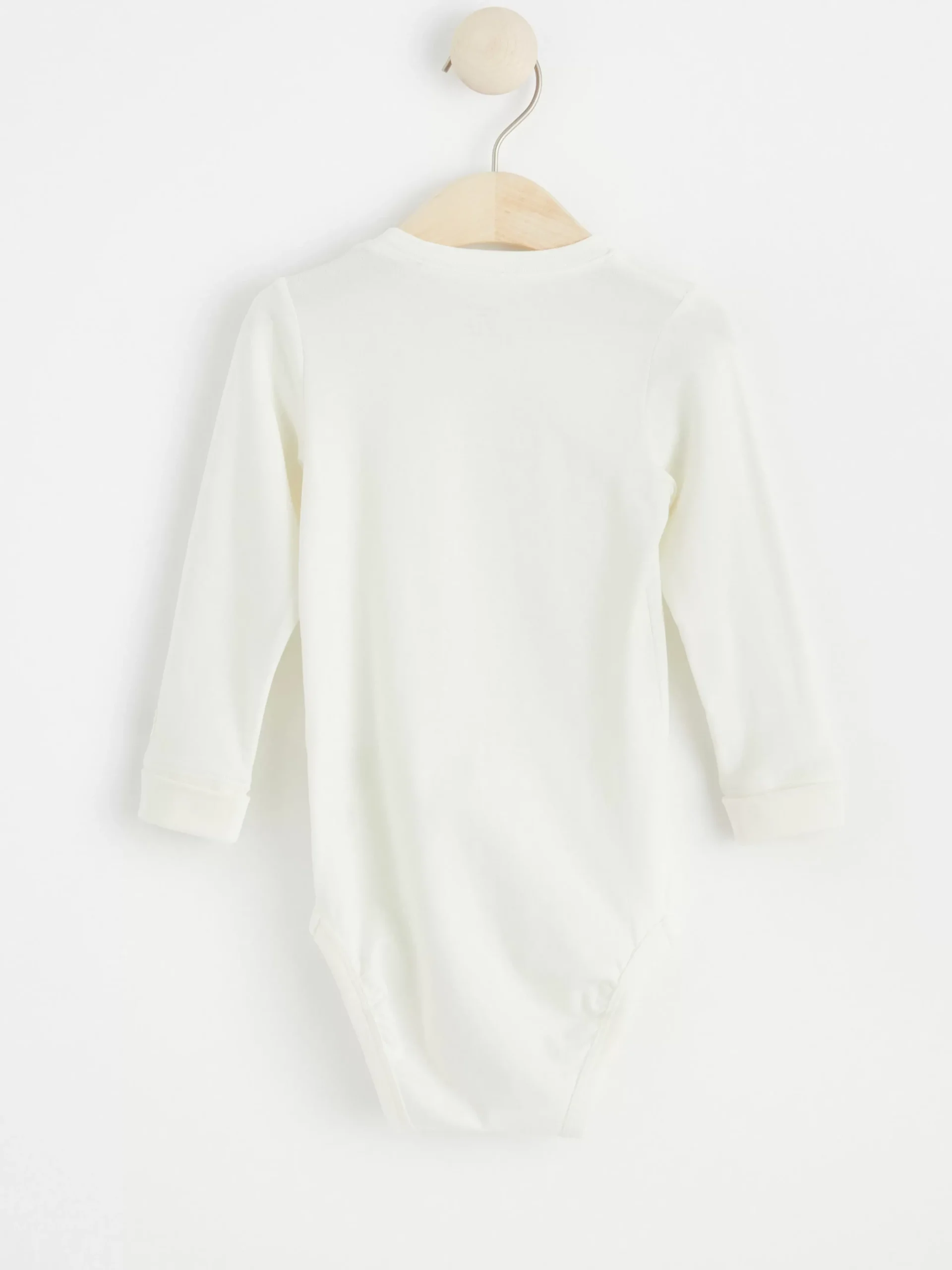 Bodies>Lindex Langarmad Body Light Dusty White