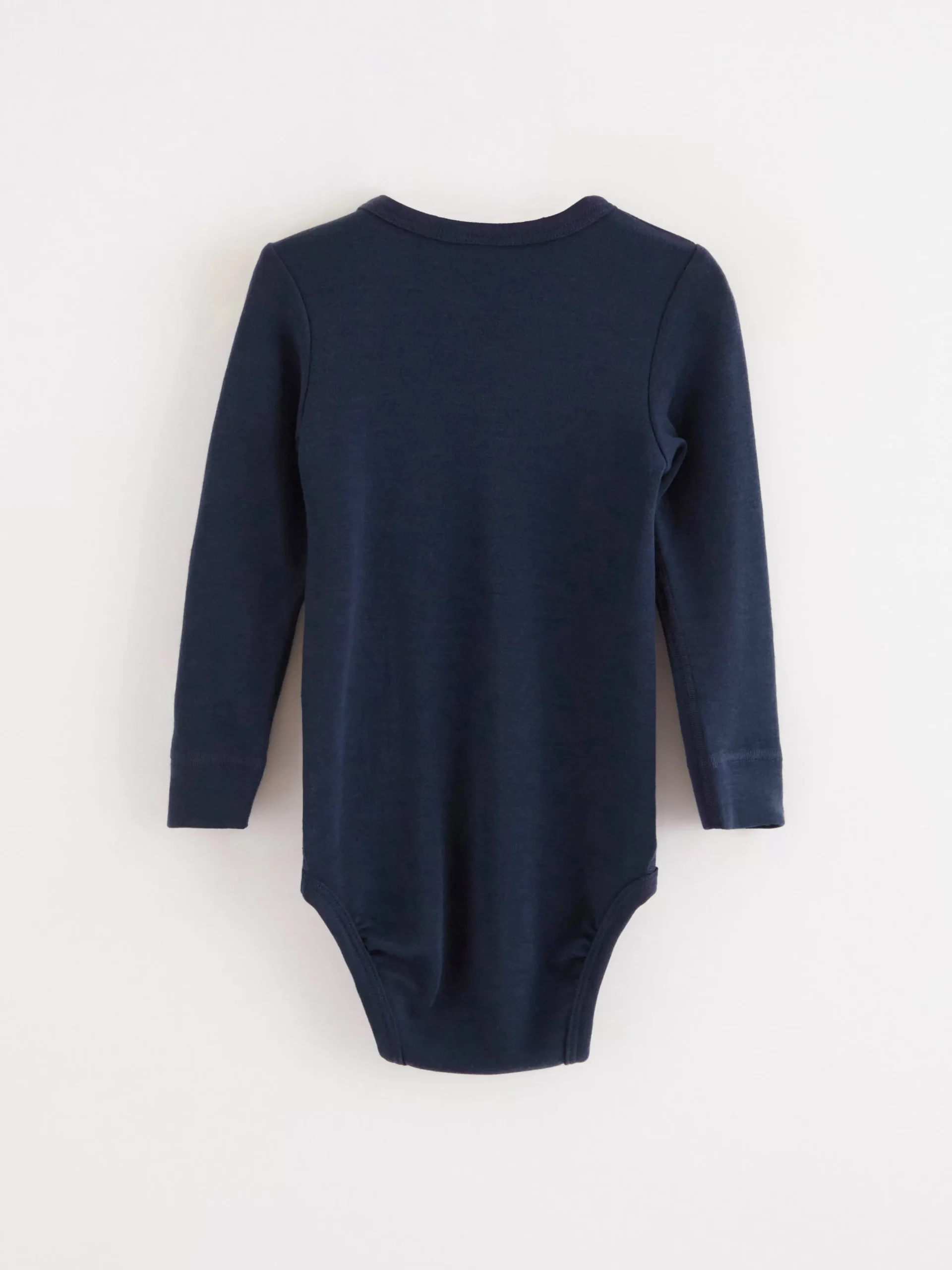 Bodies>Lindex Langarmad Body I Merinoull Navy
