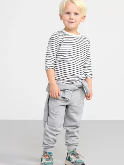 Toppar & T-Shirts>Lindex Langarmad Randig Topp Dark Navy