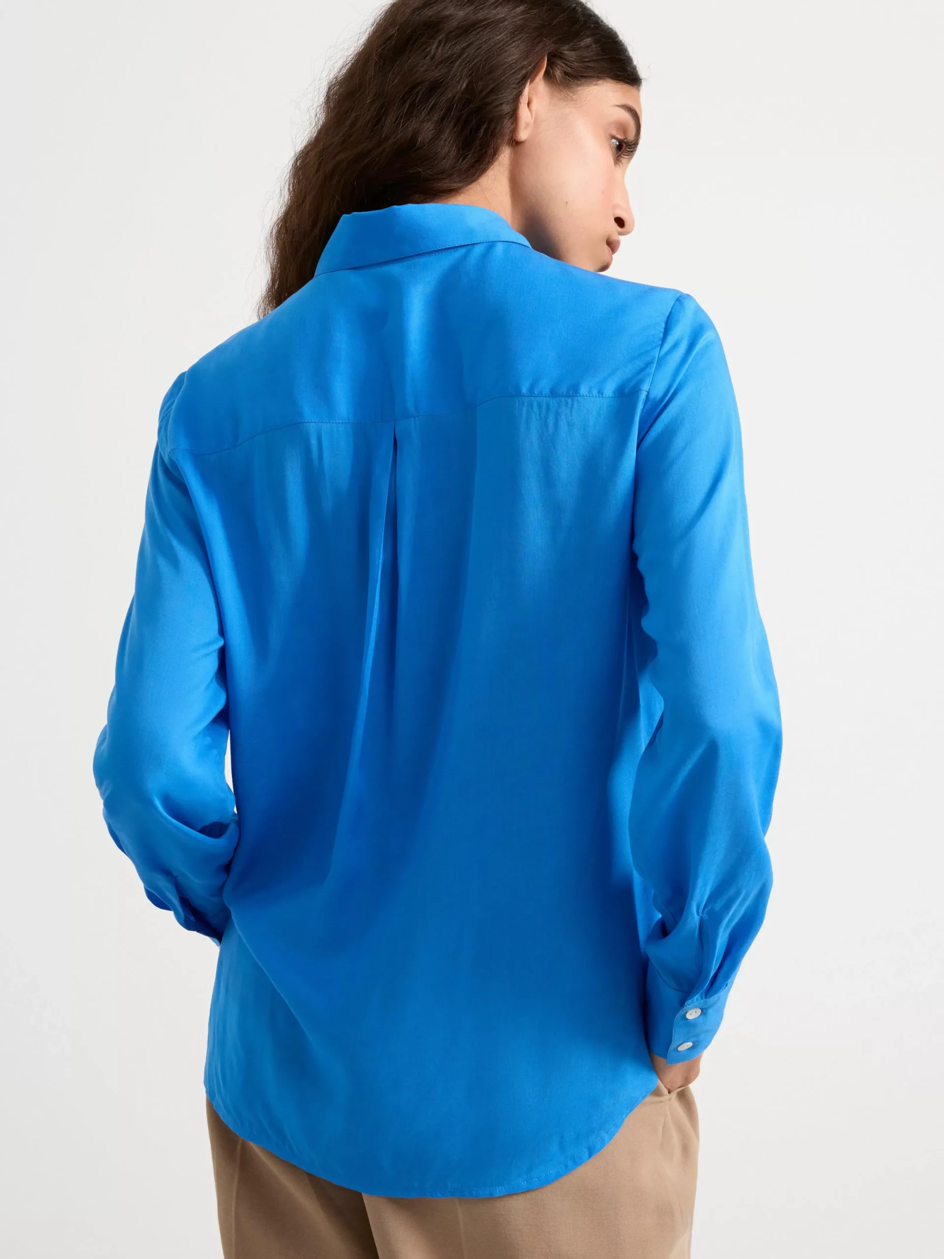 Blusar & Skjortor>Lindex Langarmad Skjorta Strong Blue