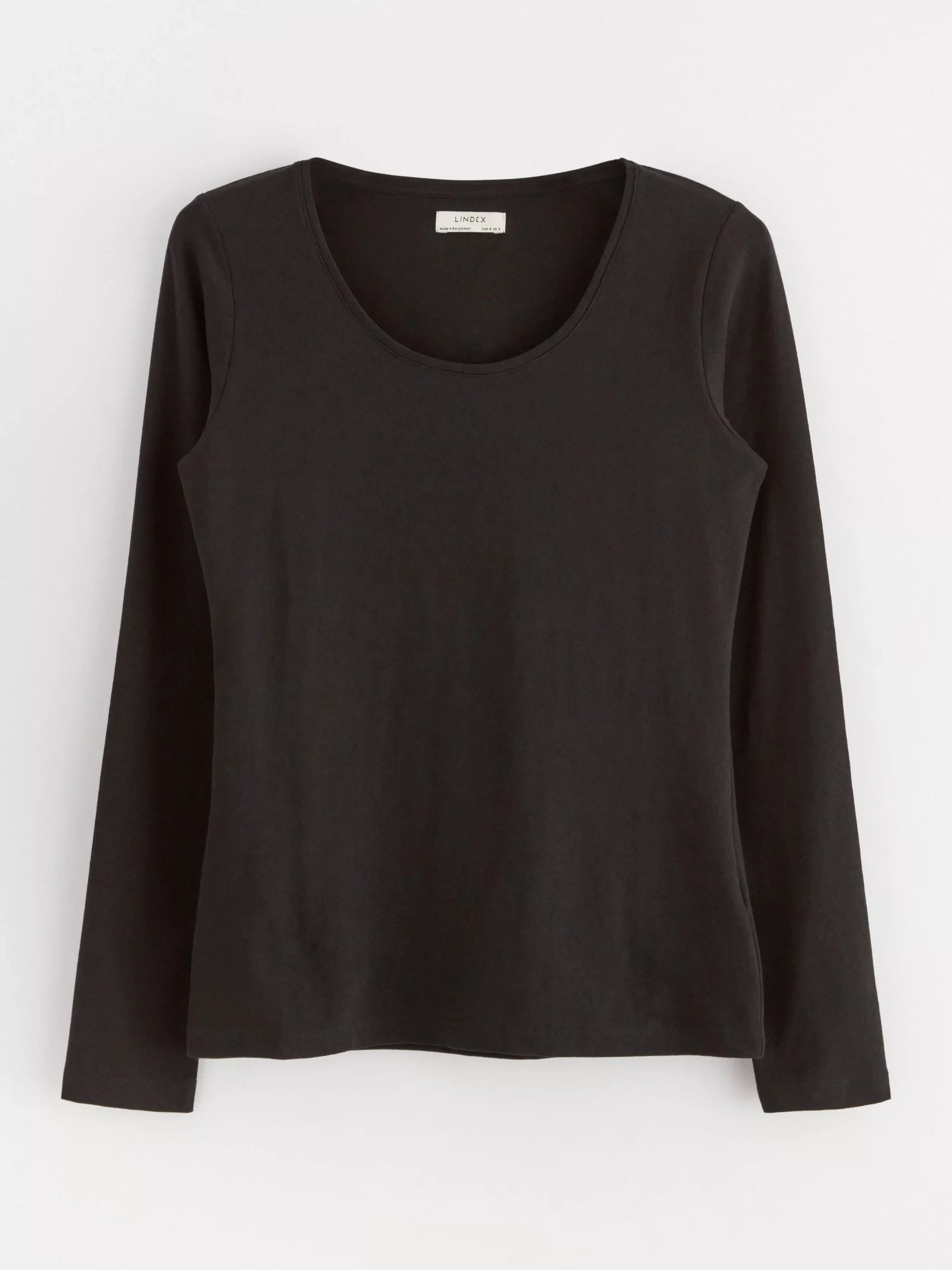 Toppar & T-Shirts>Lindex Langarmad Topp Black