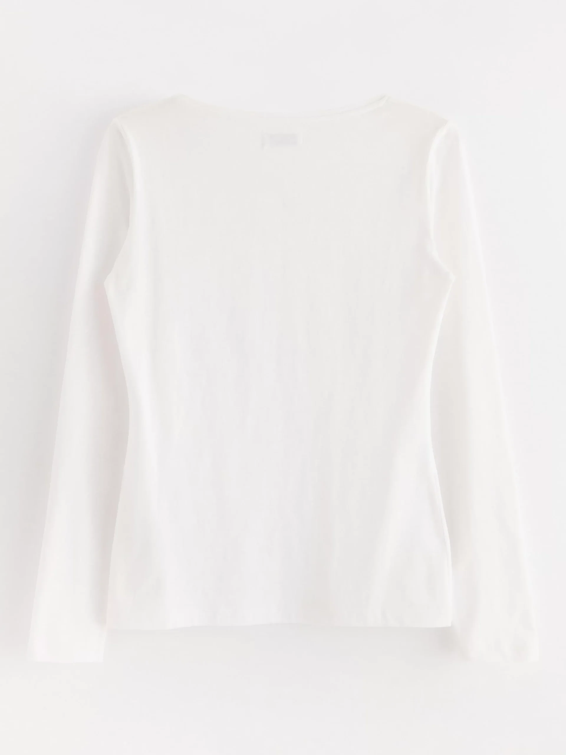 Toppar & T-Shirts>Lindex Langarmad Topp White
