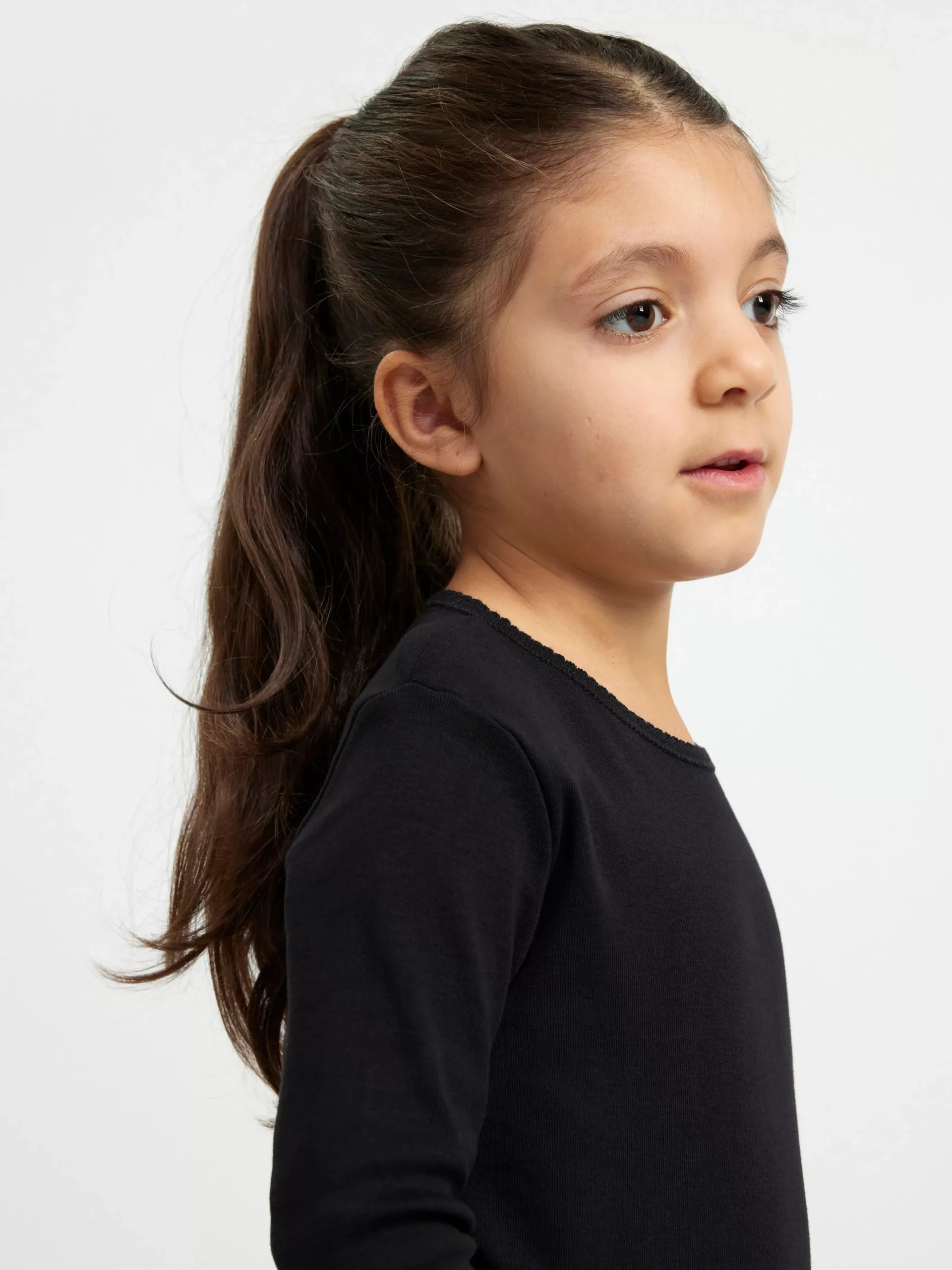 Toppar & T-Shirts>Lindex Langarmad Topp Black