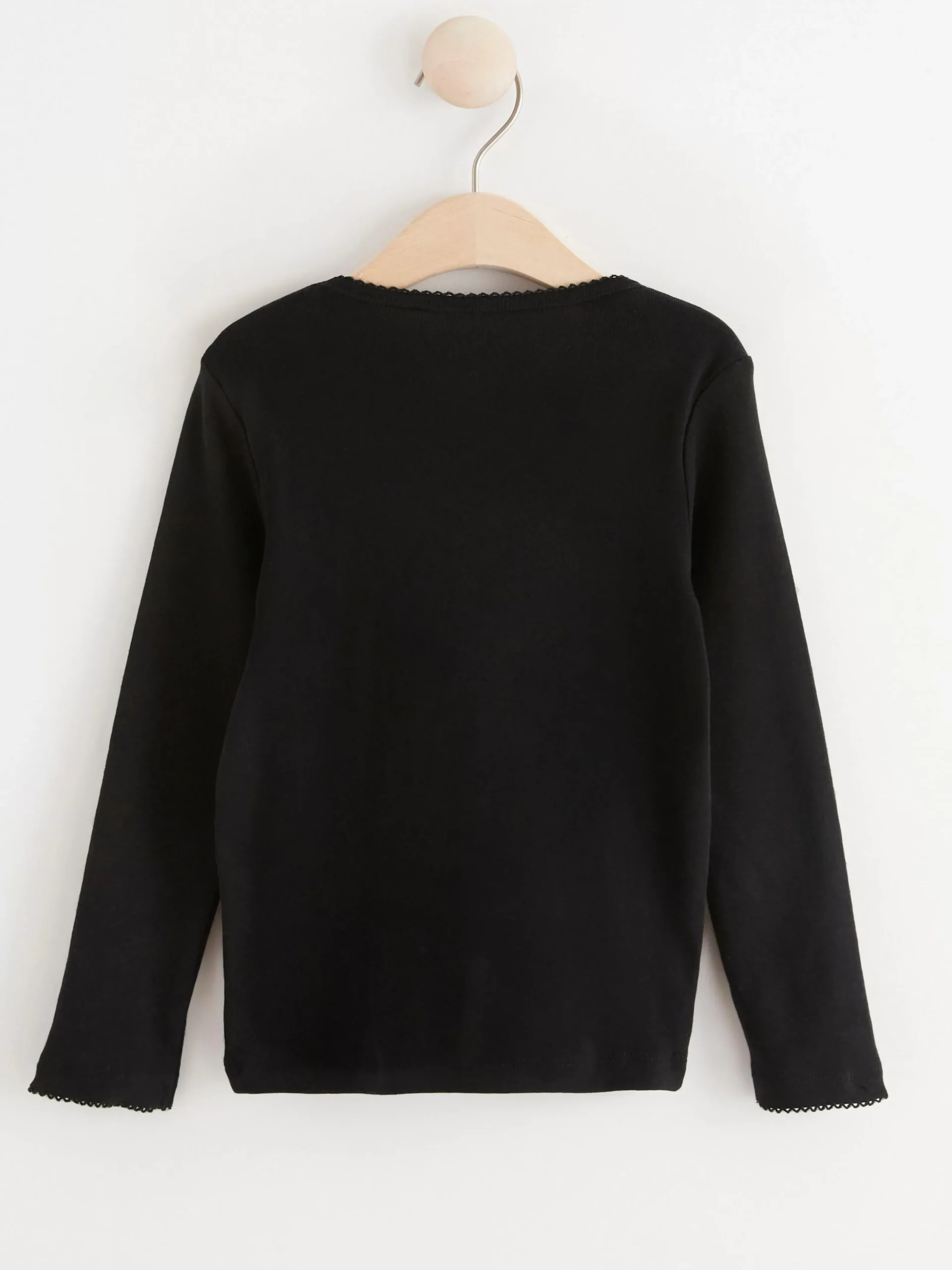 Toppar & T-Shirts>Lindex Langarmad Topp Black