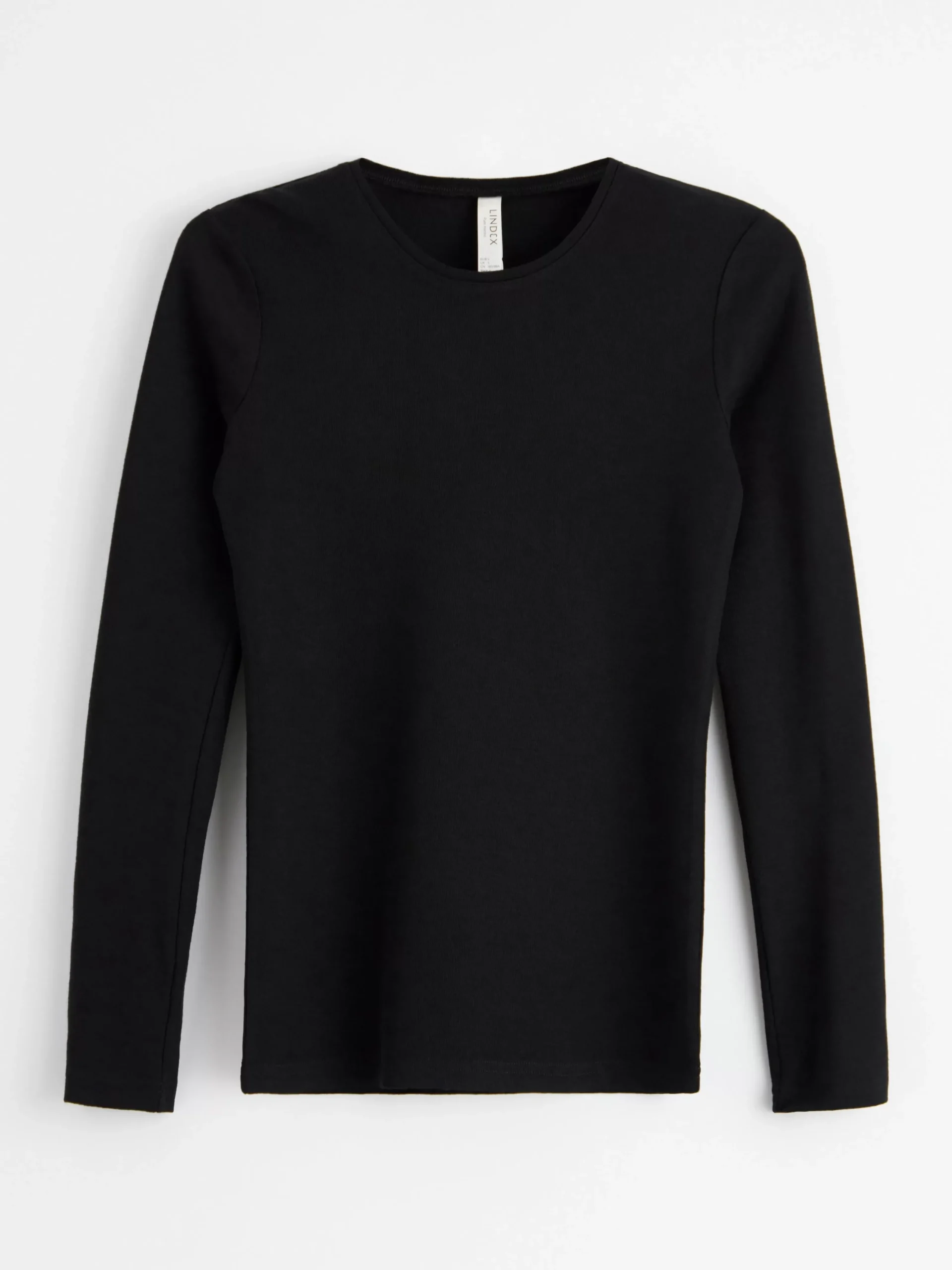 Toppar & T-Shirts>Lindex Langarmad Topp I Merinoull Black