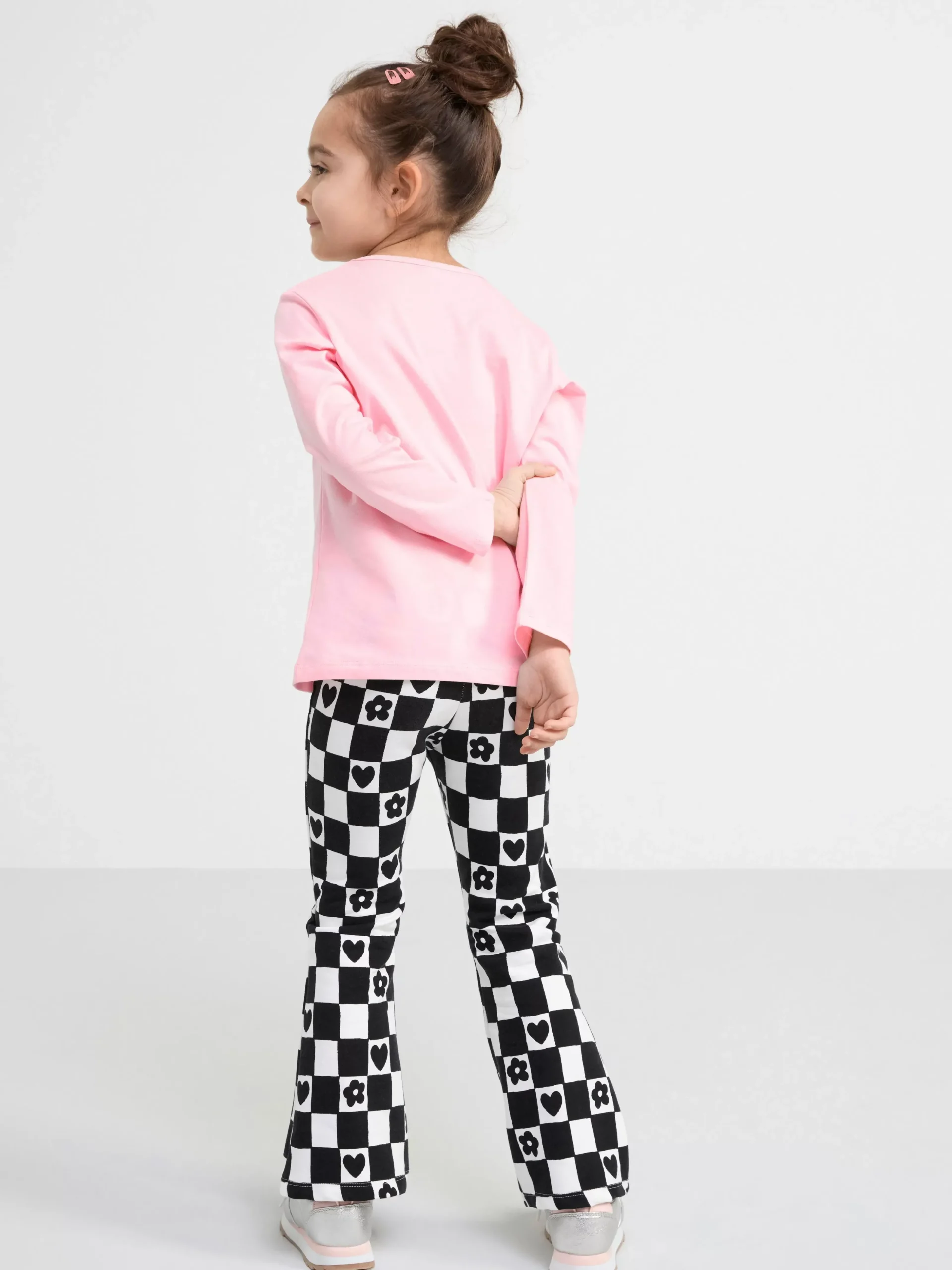 Toppar & T-Shirts>Lindex Langarmad Topp Med Enhorning Light Pink