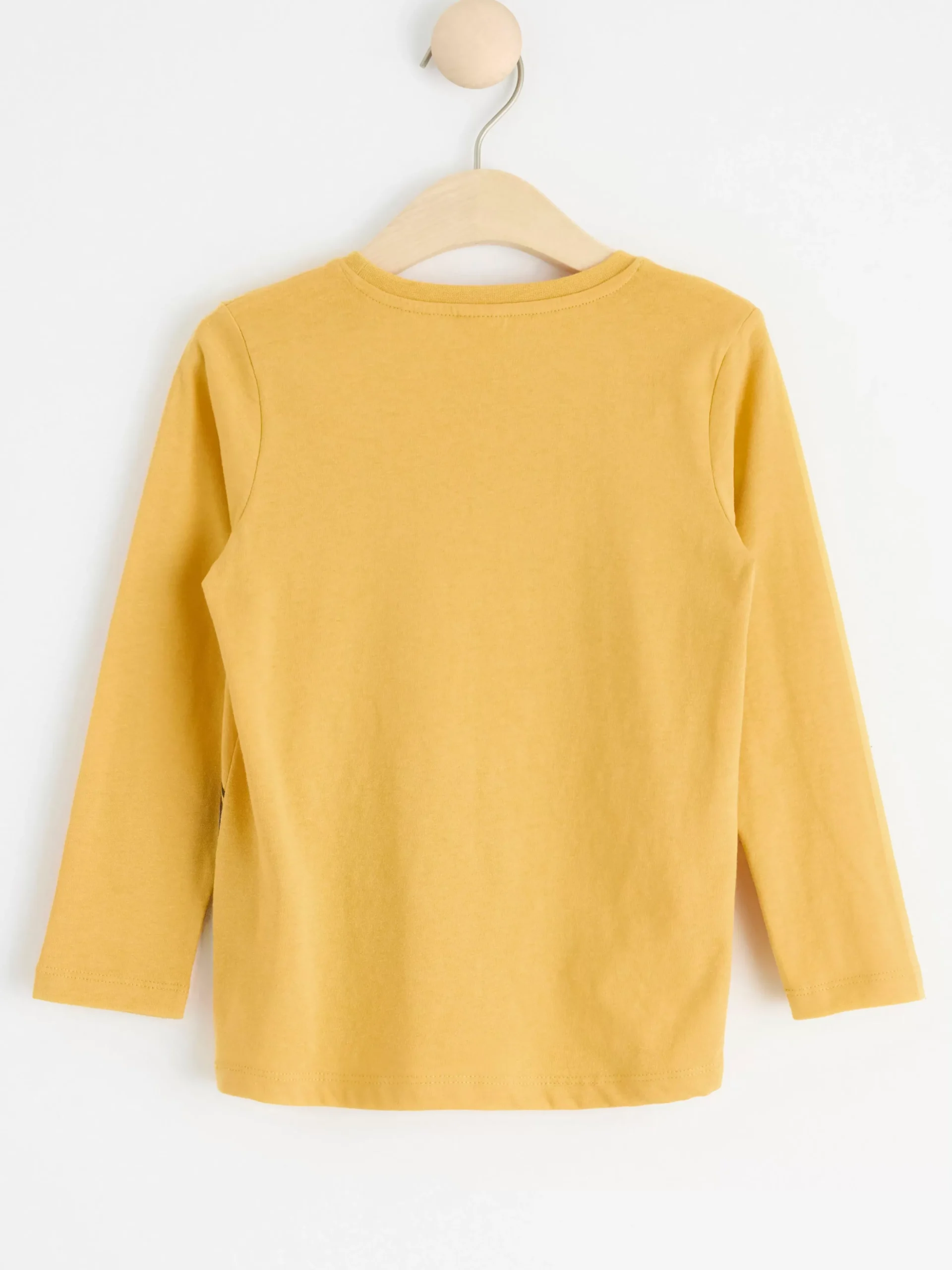 Toppar & T-Shirts>Lindex Langarmad Topp Med Fordon Light Dusty Yellow