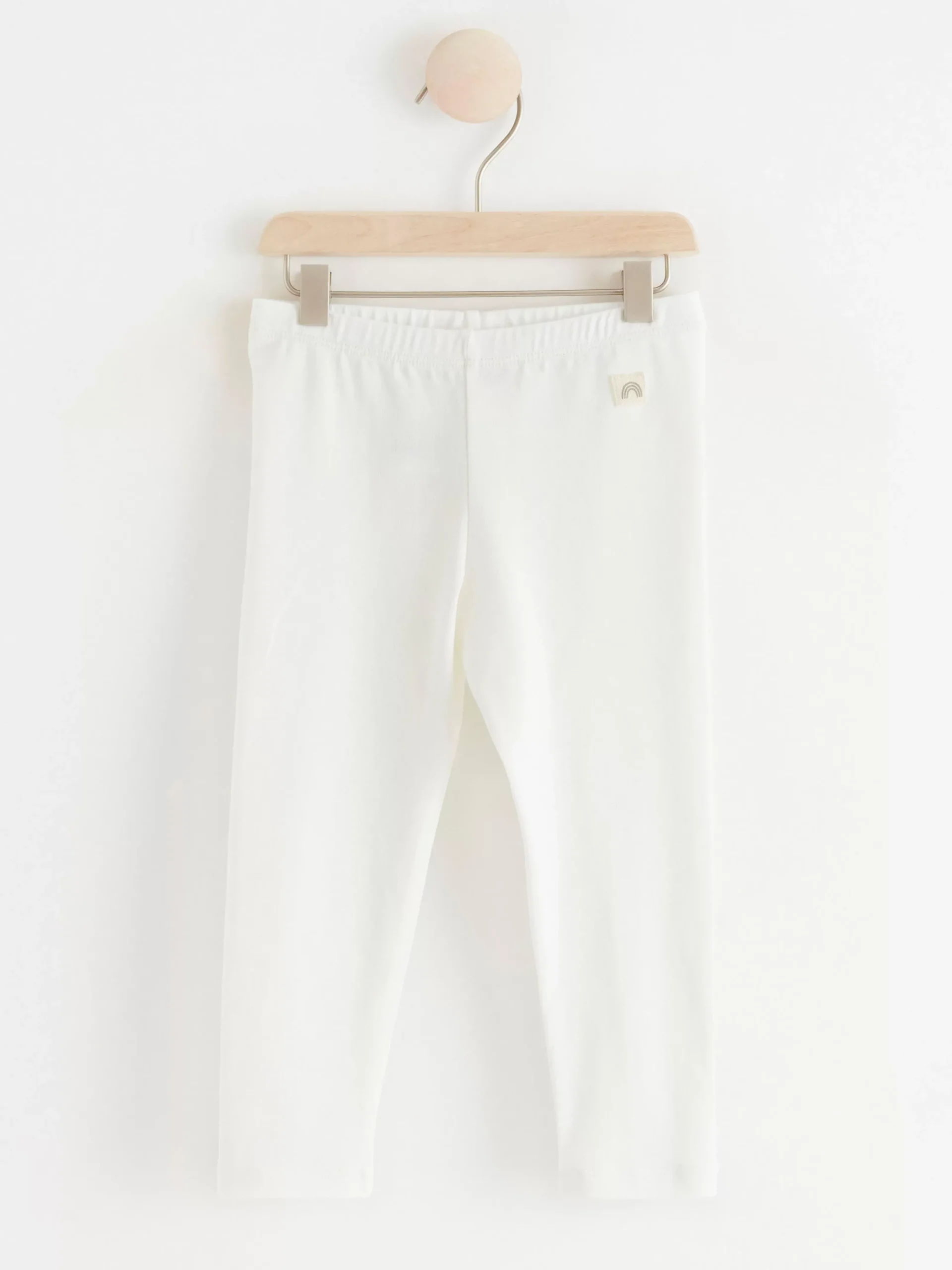 Byxor & Leggings>Lindex Leggings Light Dusty White