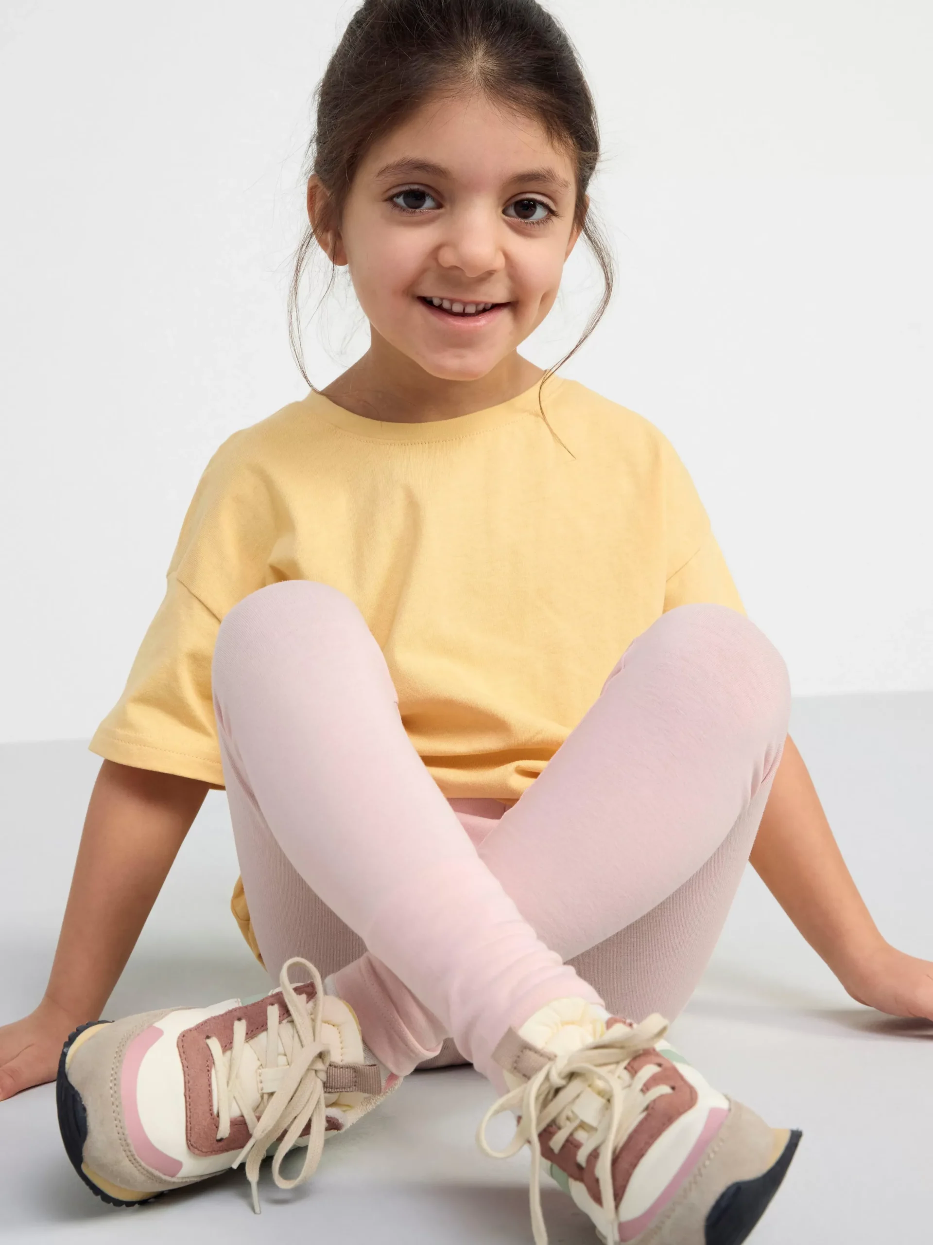 Byxor & Leggings>Lindex Leggings Light Dusty Pink