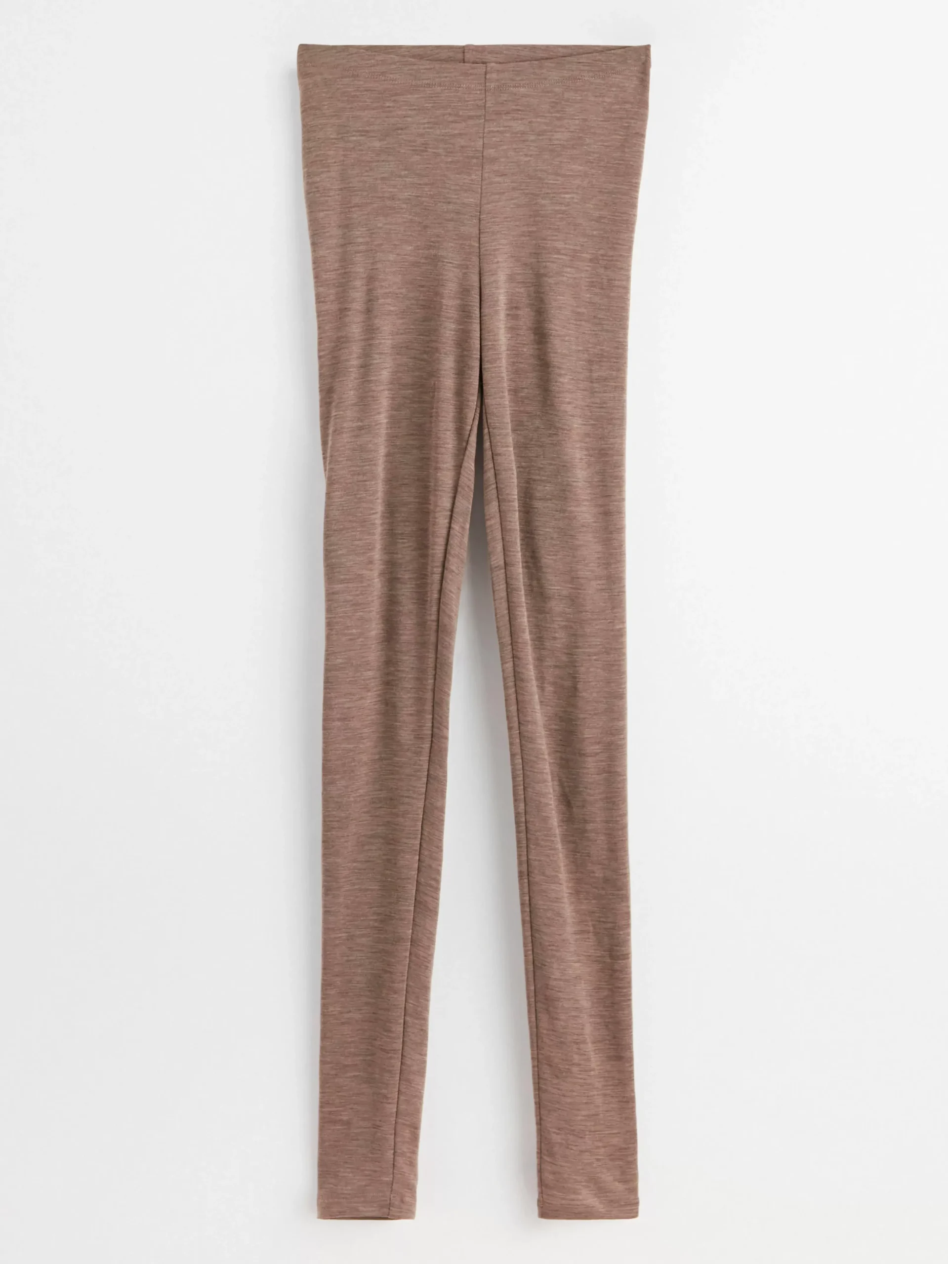 Leggings>Lindex Leggings I Merinoull Brown Melange