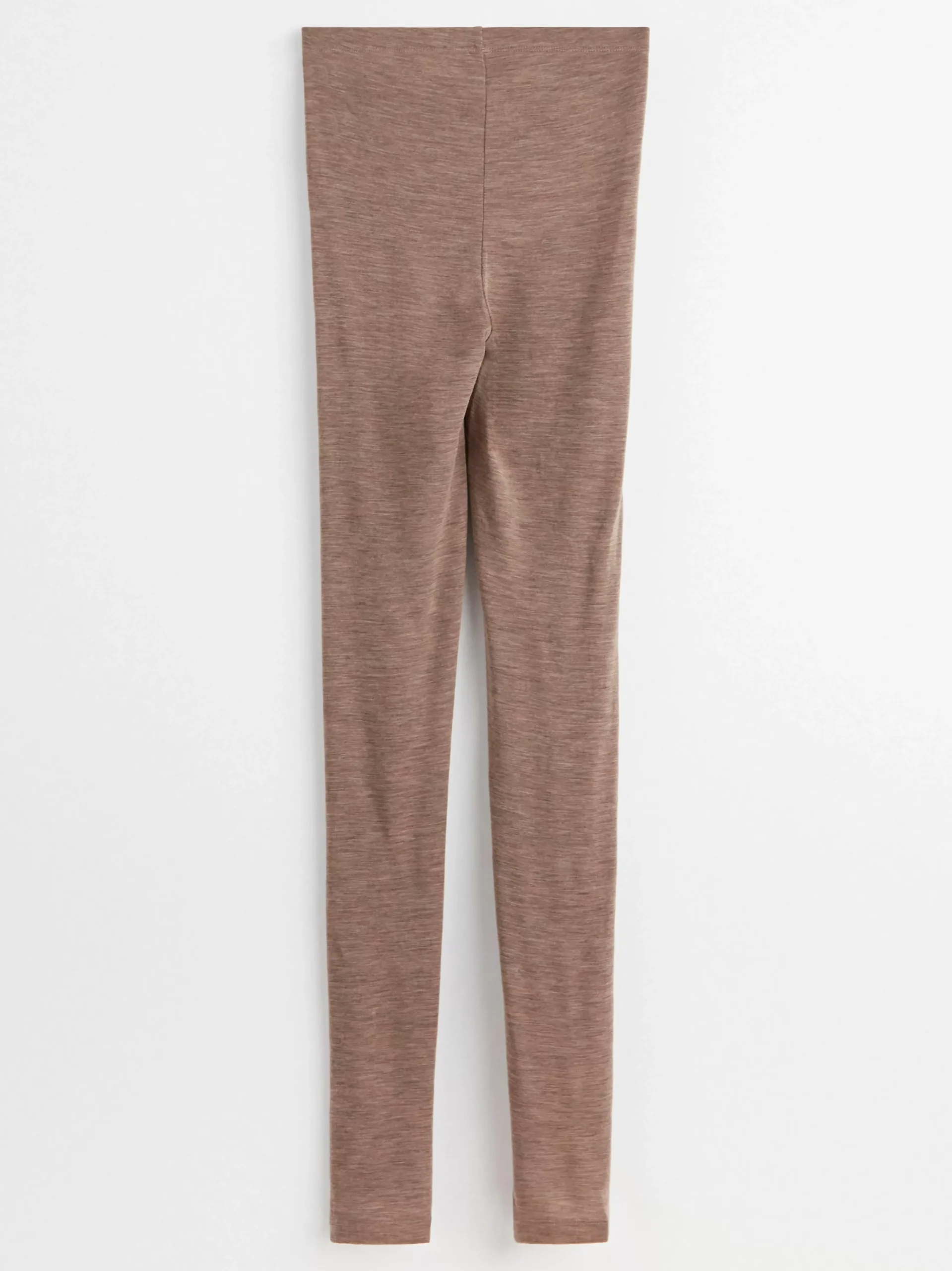 Leggings>Lindex Leggings I Merinoull Brown Melange
