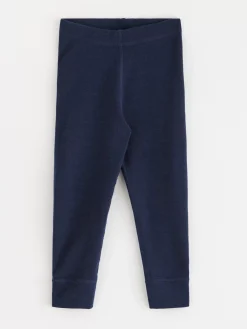 Byxor & Leggings>Lindex Leggings I Merinoull Navy