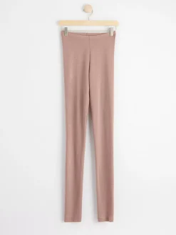 Leggings>Lindex Leggings I Merinoull Dark Dusty Pink