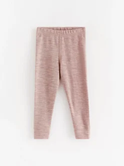Byxor & Leggings>Lindex Leggings I Merinoull Light Beige Melange