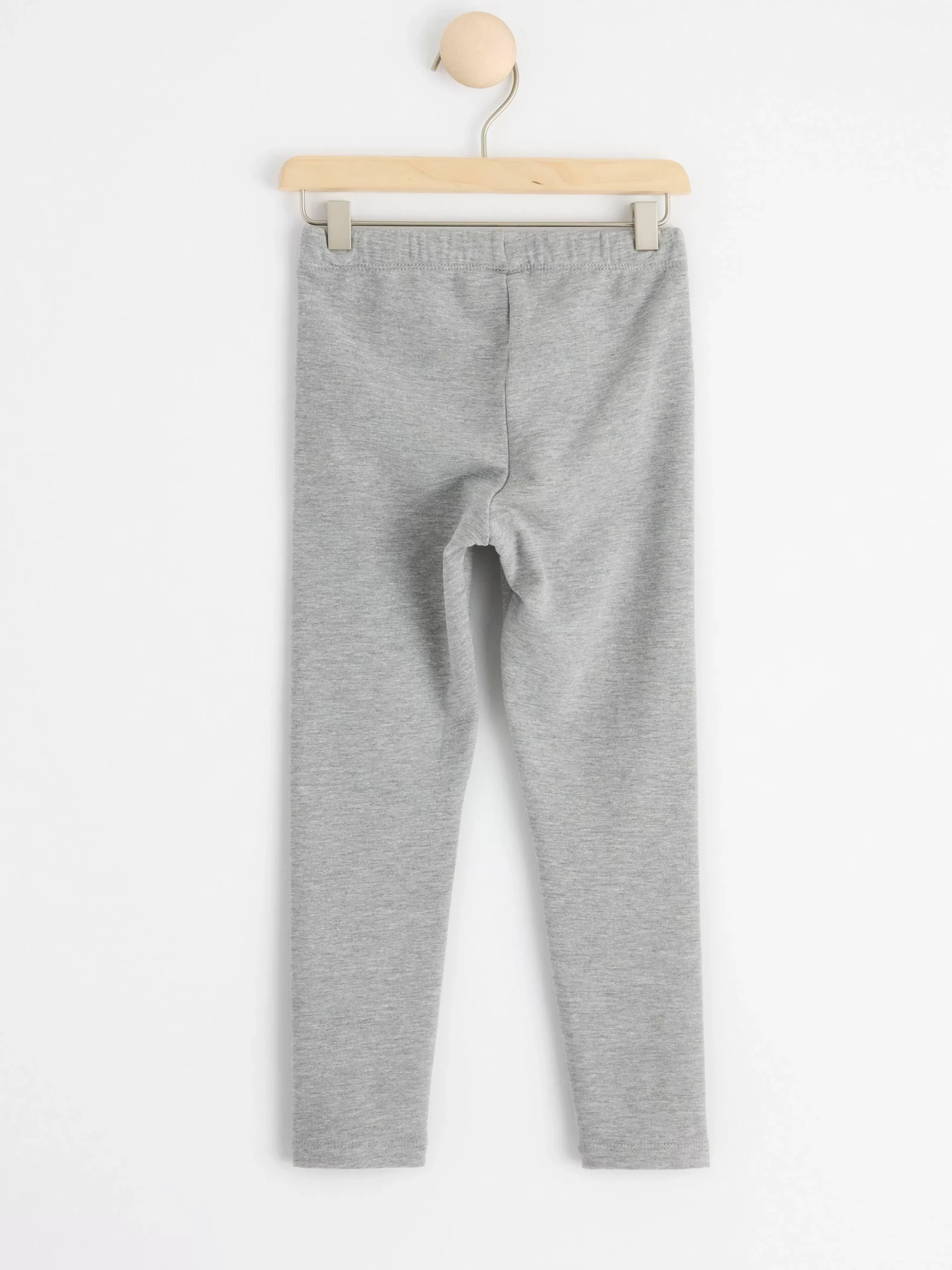 Byxor & Leggings>Lindex Leggings Med Borstad Insida Grey Melange